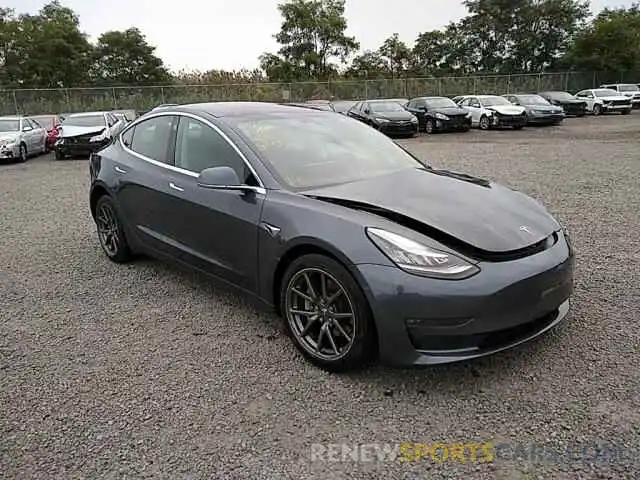 1 Photograph of a damaged car 5YJ3E1EAXKF298406 TESLA MODEL 3 2019