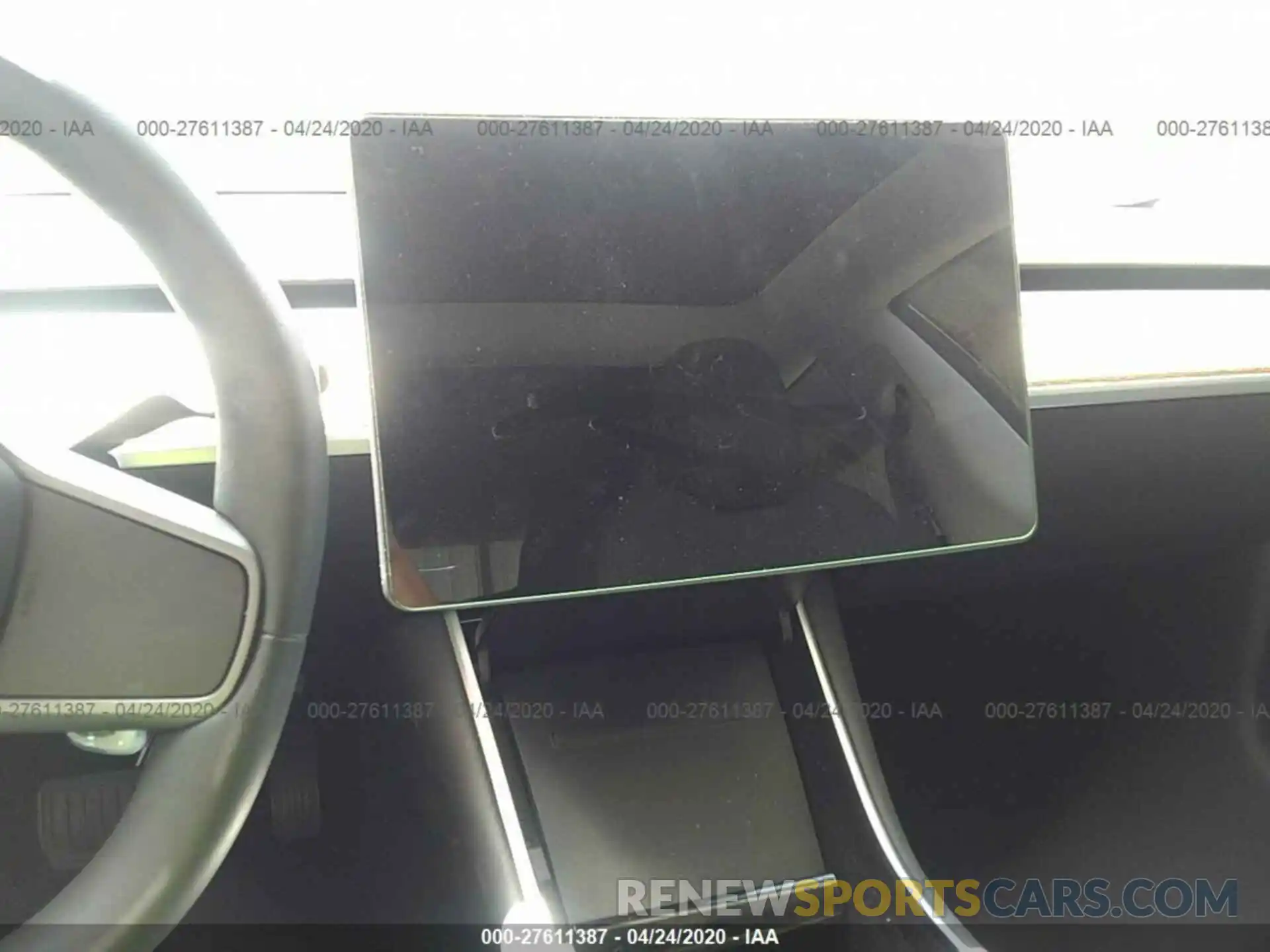 7 Photograph of a damaged car 5YJ3E1EAXKF298695 TESLA MODEL 3 2019