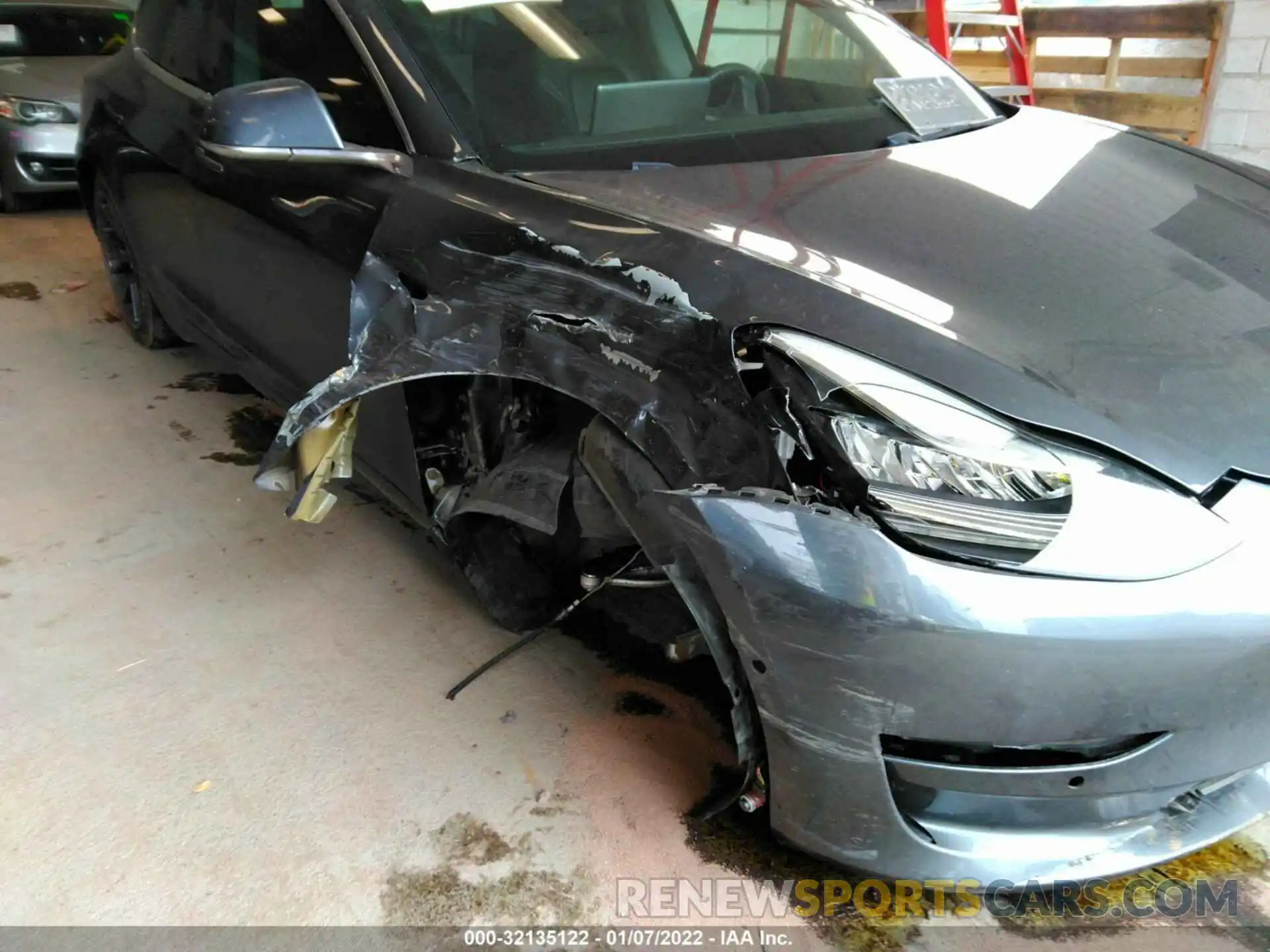 6 Photograph of a damaged car 5YJ3E1EAXKF298793 TESLA MODEL 3 2019