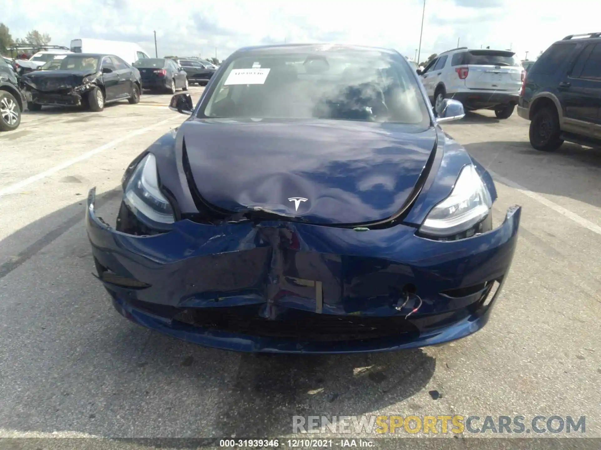 6 Photograph of a damaged car 5YJ3E1EAXKF299362 TESLA MODEL 3 2019