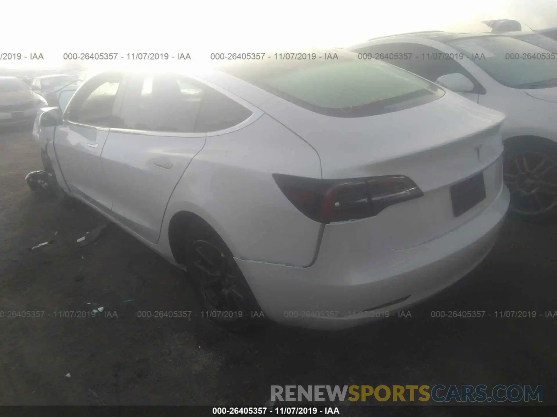 3 Photograph of a damaged car 5YJ3E1EAXKF299930 TESLA MODEL 3 2019