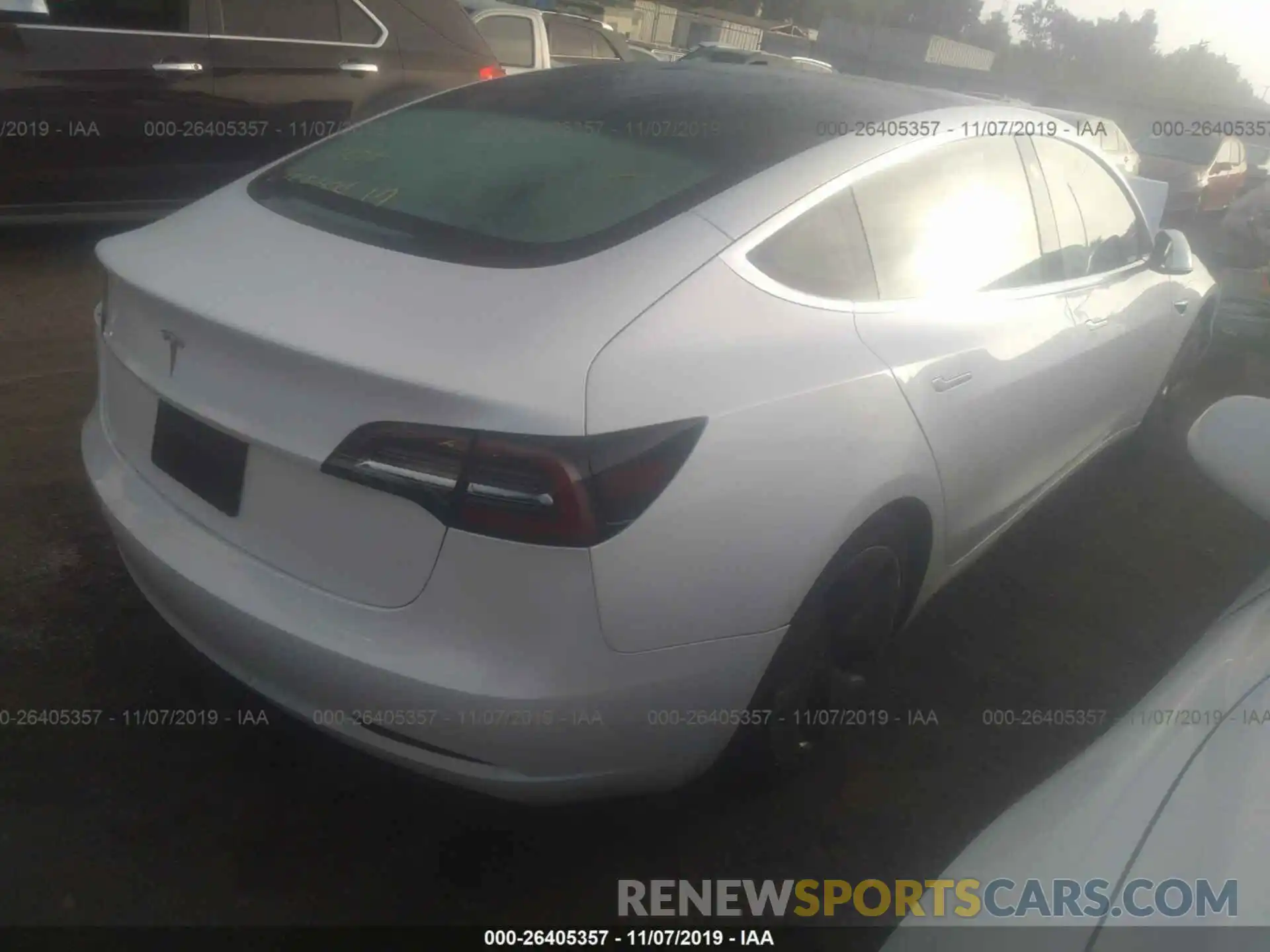 4 Photograph of a damaged car 5YJ3E1EAXKF299930 TESLA MODEL 3 2019