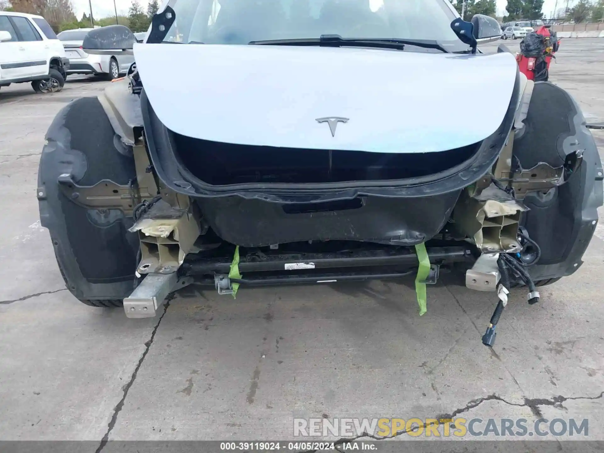 6 Photograph of a damaged car 5YJ3E1EAXKF300381 TESLA MODEL 3 2019