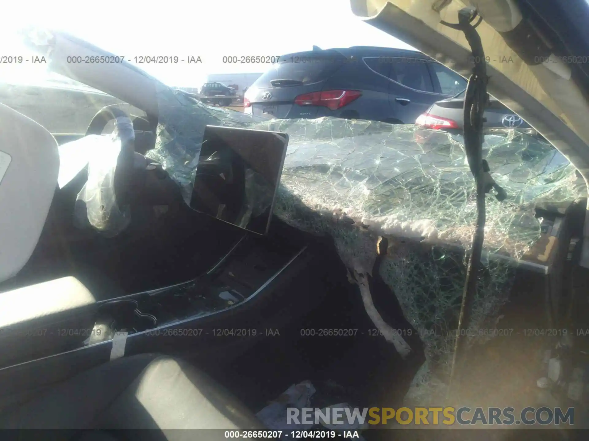 5 Photograph of a damaged car 5YJ3E1EAXKF300400 TESLA MODEL 3 2019