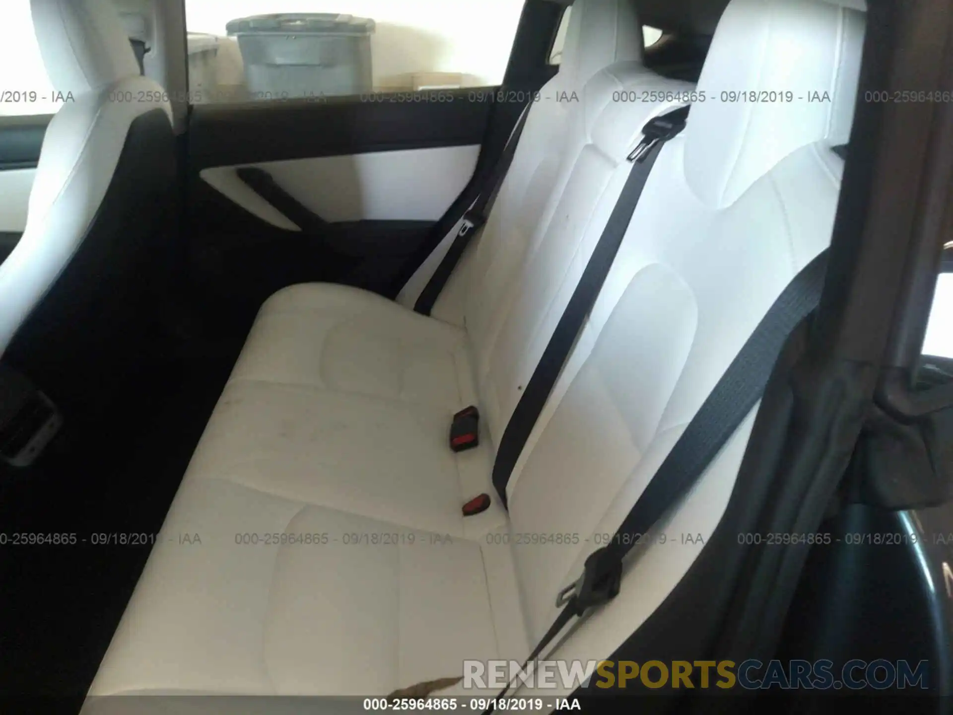 8 Photograph of a damaged car 5YJ3E1EAXKF302163 TESLA MODEL 3 2019