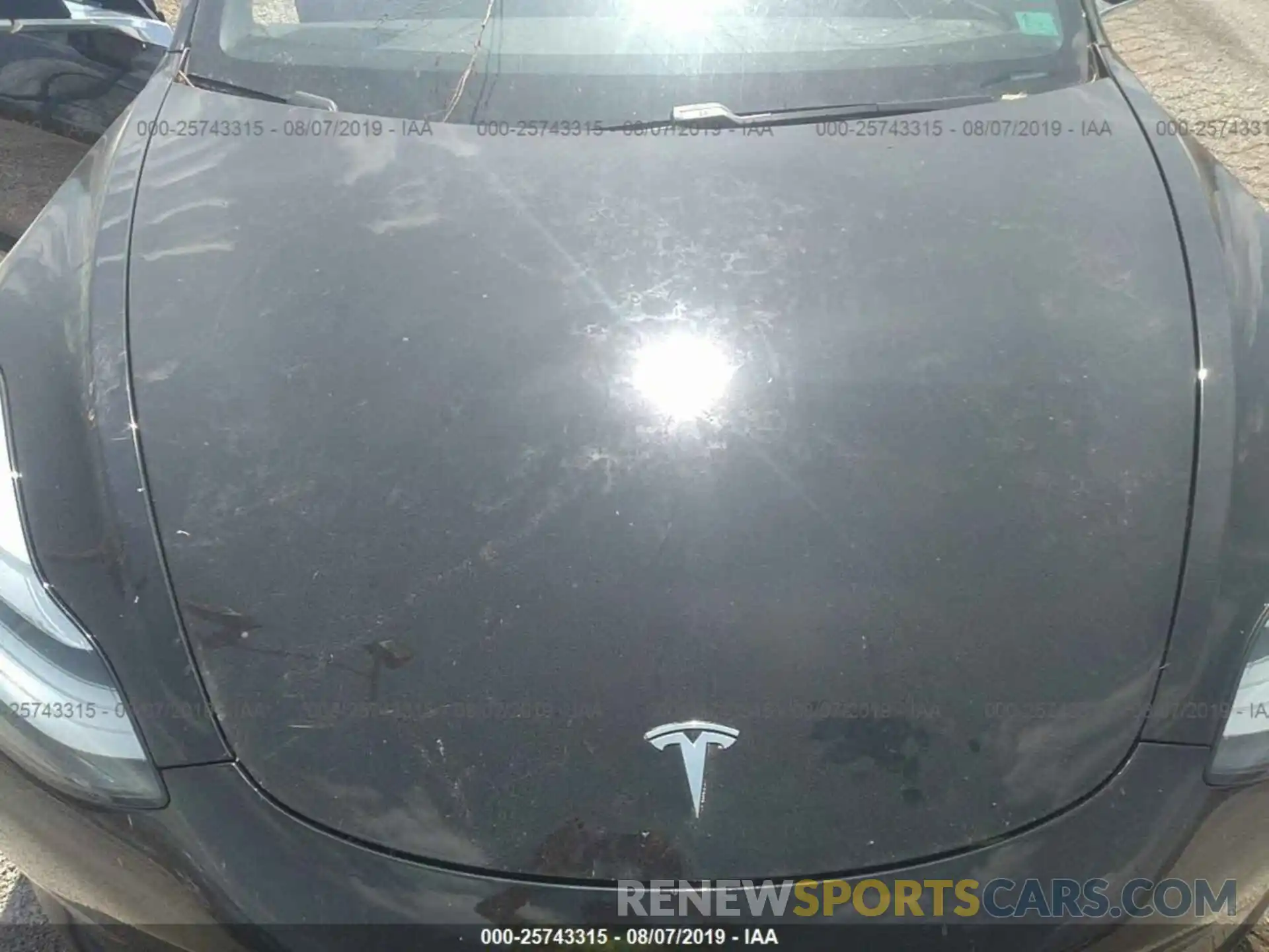 10 Photograph of a damaged car 5YJ3E1EAXKF304558 TESLA MODEL 3 2019