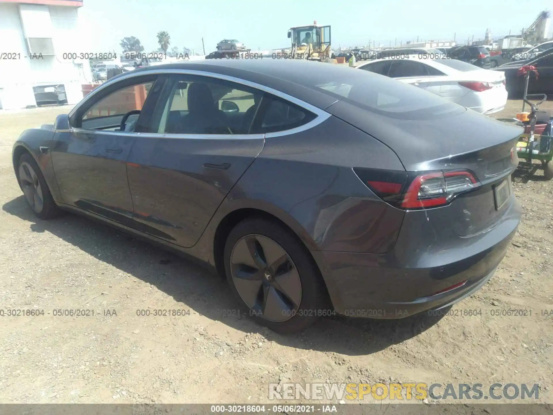 3 Photograph of a damaged car 5YJ3E1EAXKF307458 TESLA MODEL 3 2019