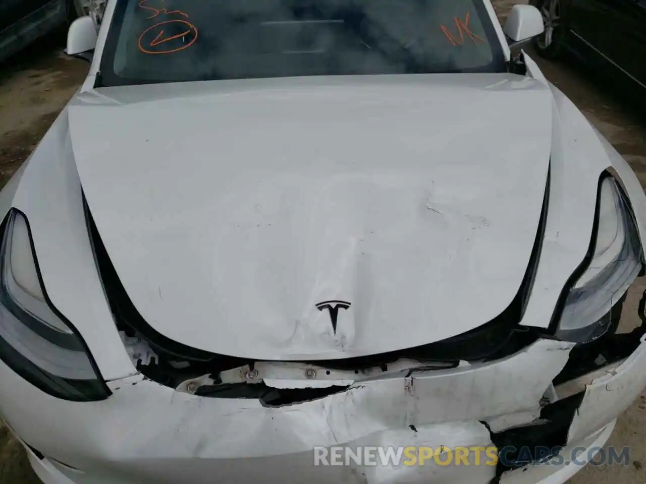 7 Photograph of a damaged car 5YJ3E1EAXKF309761 TESLA MODEL 3 2019