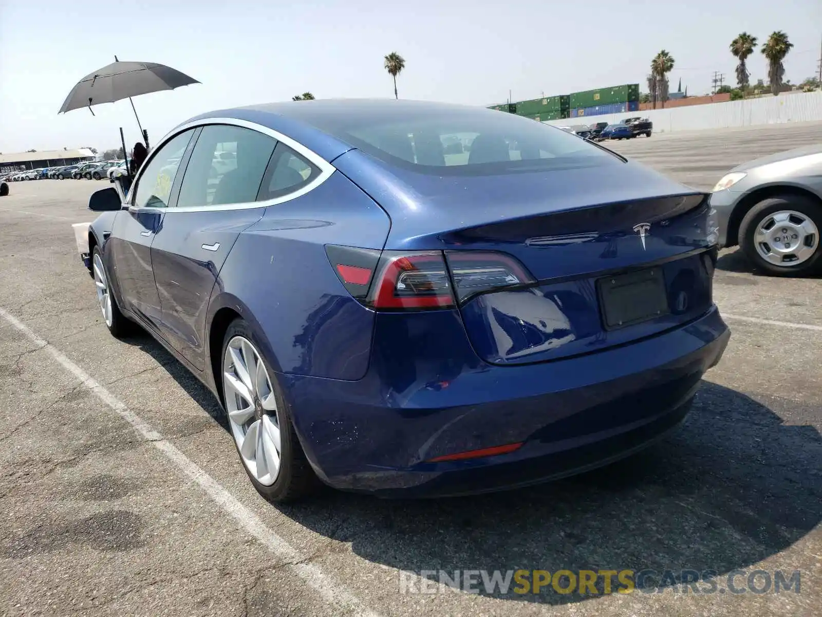 3 Photograph of a damaged car 5YJ3E1EAXKF311624 TESLA MODEL 3 2019