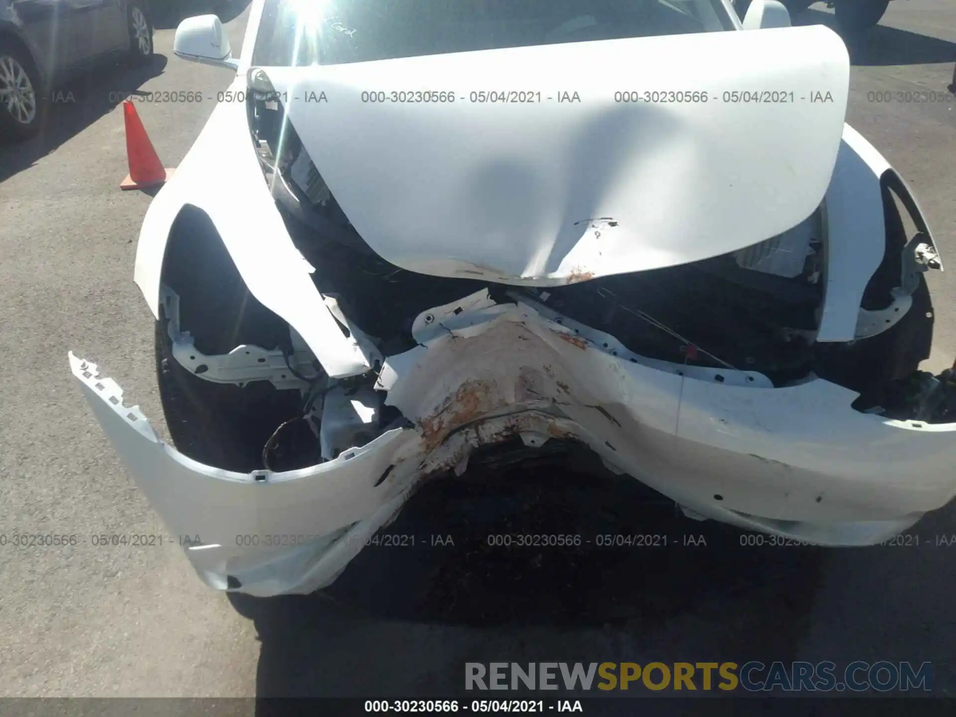 6 Photograph of a damaged car 5YJ3E1EAXKF311820 TESLA MODEL 3 2019