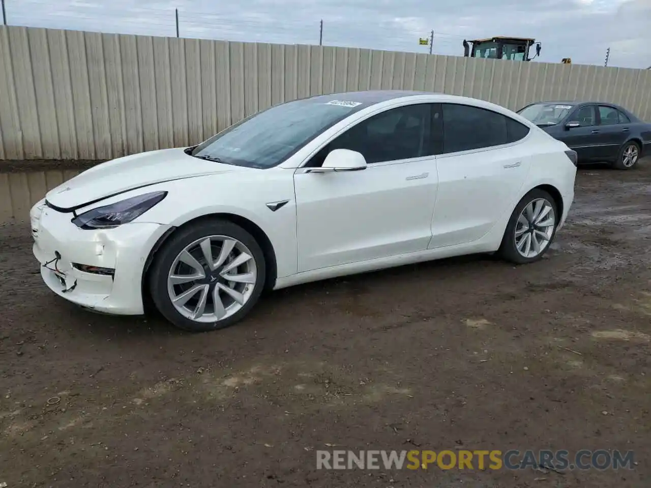 1 Photograph of a damaged car 5YJ3E1EAXKF314667 TESLA MODEL 3 2019