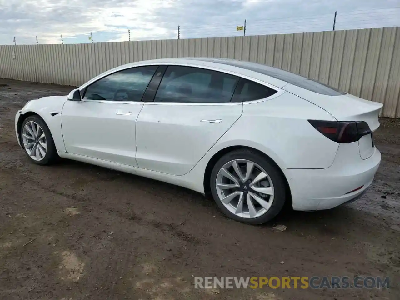 2 Photograph of a damaged car 5YJ3E1EAXKF314667 TESLA MODEL 3 2019