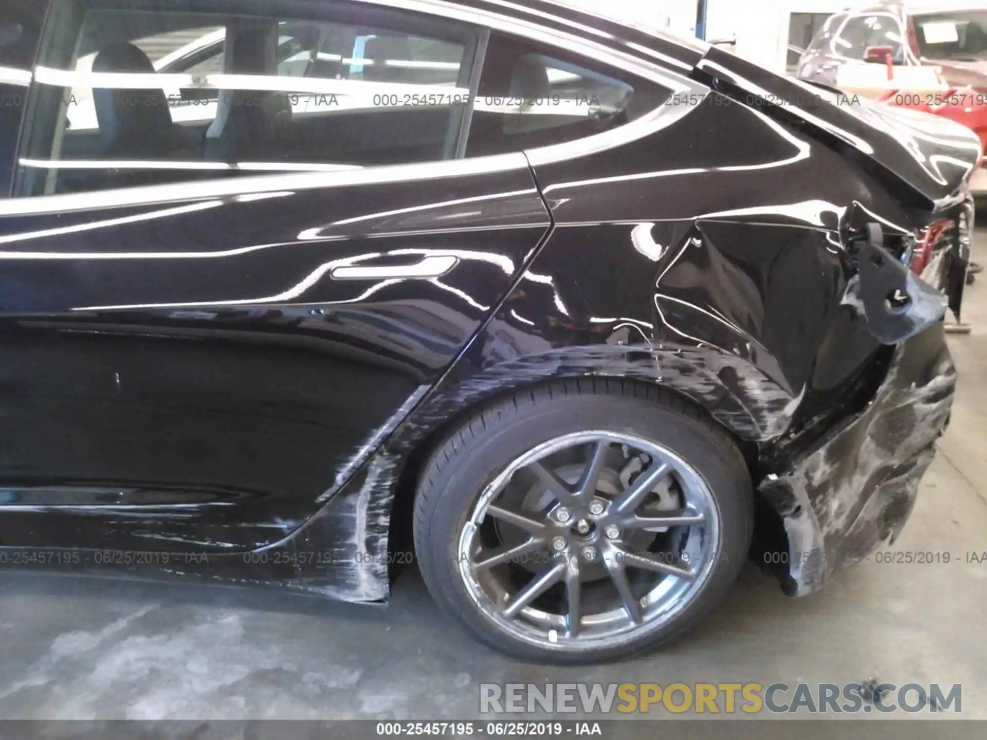 6 Photograph of a damaged car 5YJ3E1EAXKF316788 TESLA MODEL 3 2019