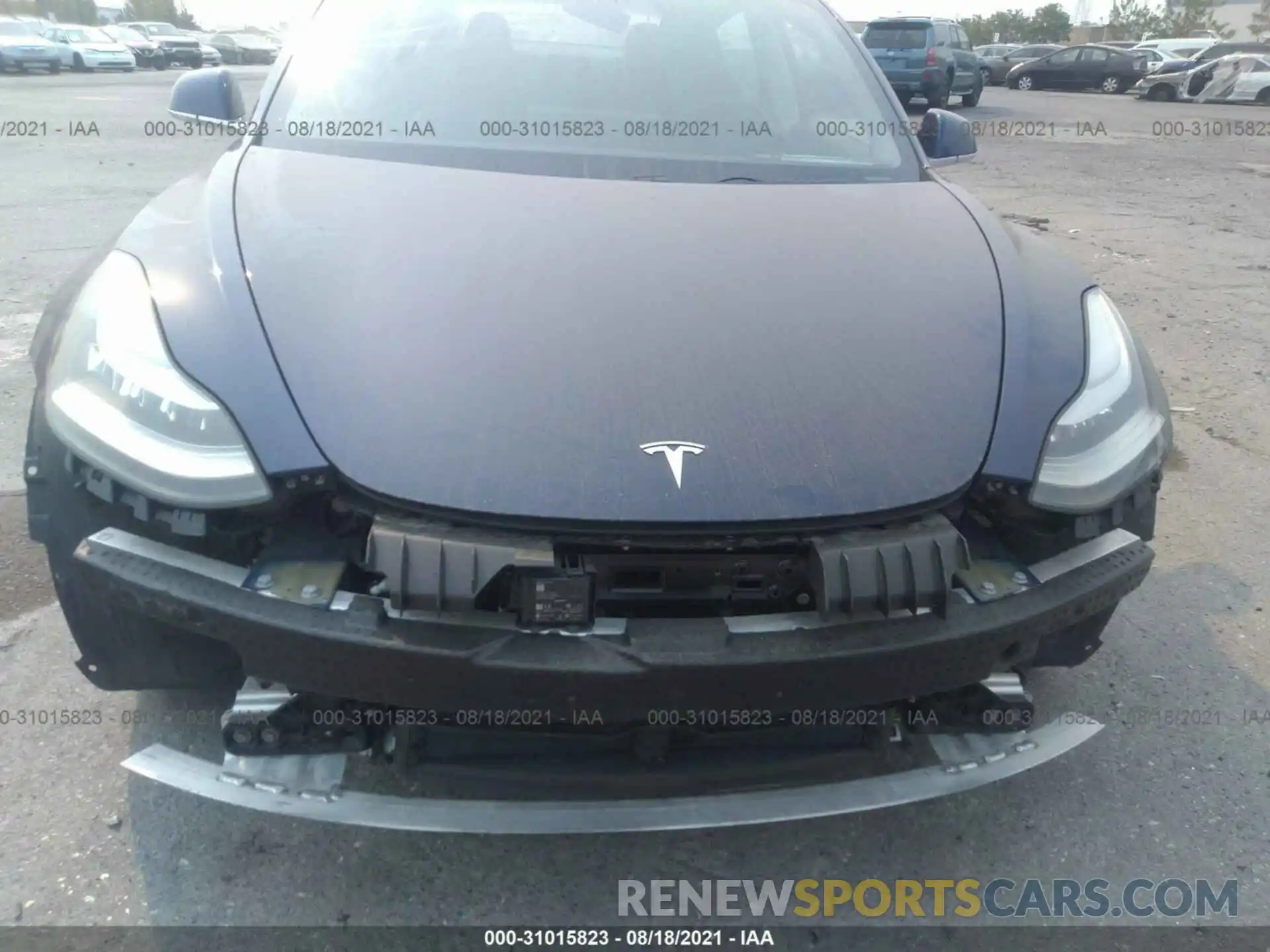 6 Photograph of a damaged car 5YJ3E1EAXKF317357 TESLA MODEL 3 2019