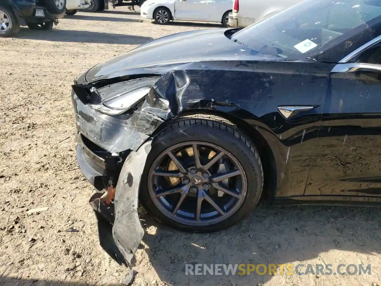 9 Photograph of a damaged car 5YJ3E1EAXKF324177 TESLA MODEL 3 2019