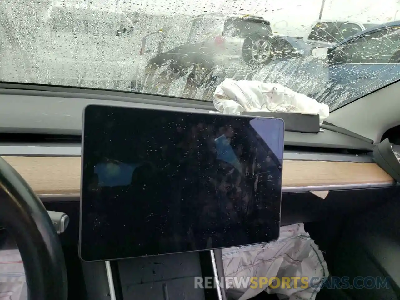 8 Photograph of a damaged car 5YJ3E1EAXKF326785 TESLA MODEL 3 2019