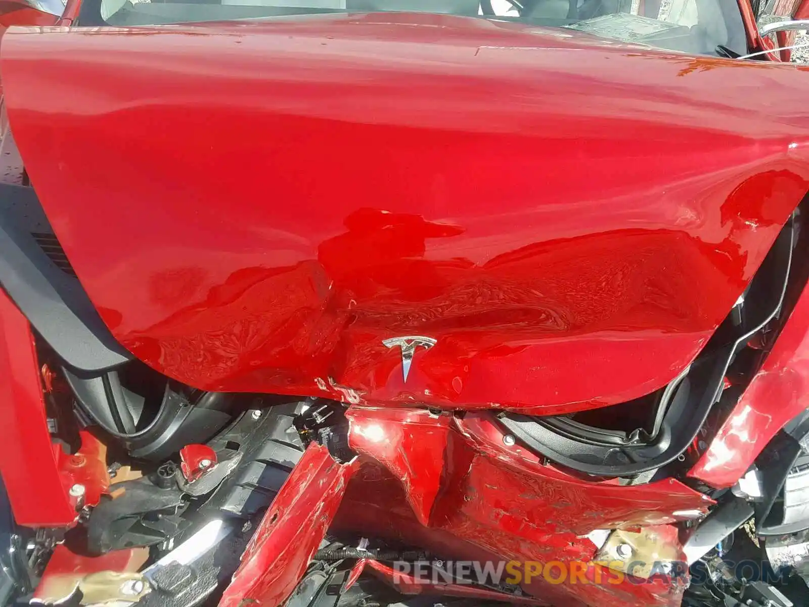 7 Photograph of a damaged car 5YJ3E1EAXKF332392 TESLA MODEL 3 2019