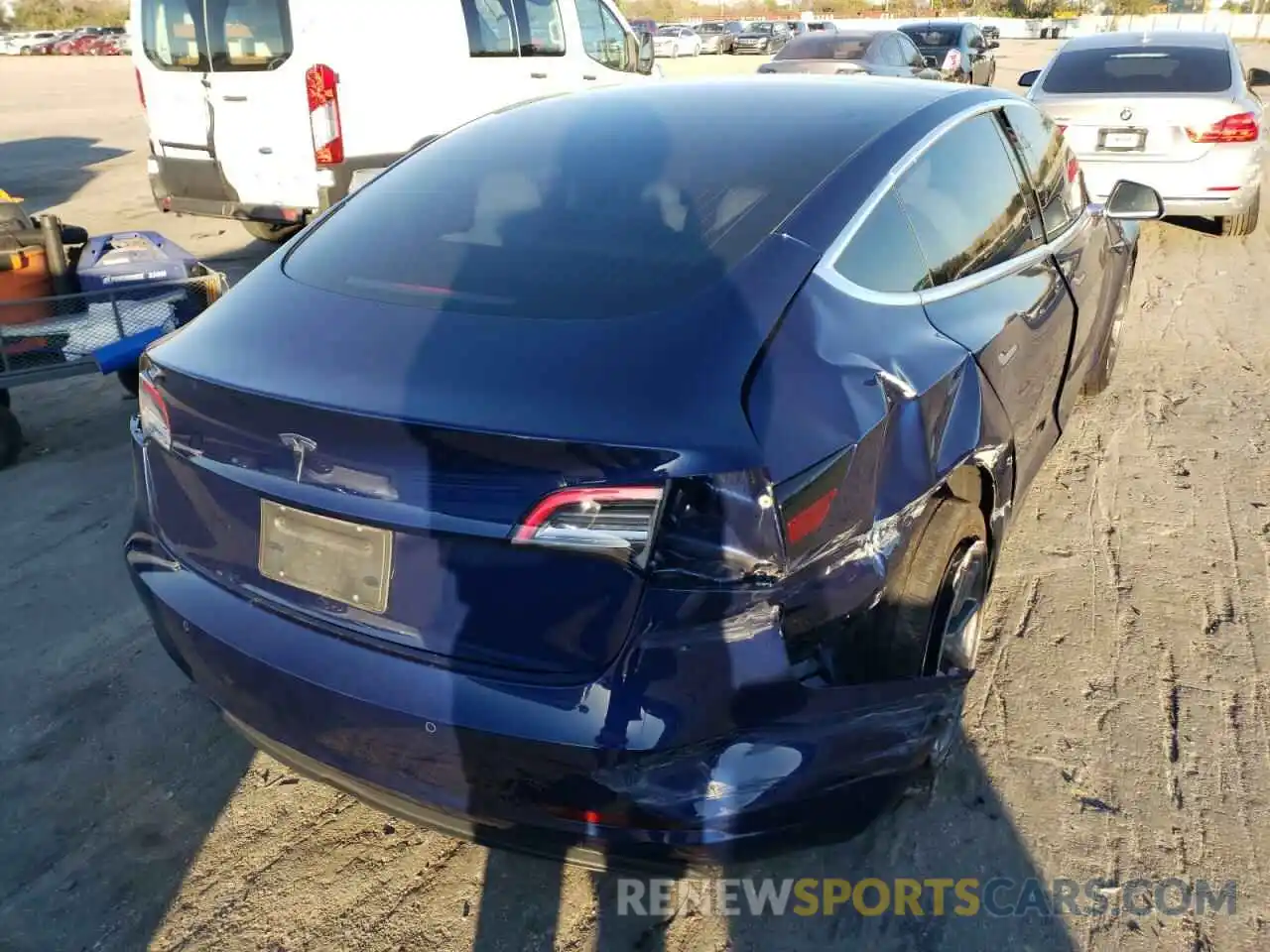 4 Photograph of a damaged car 5YJ3E1EAXKF332408 TESLA MODEL 3 2019