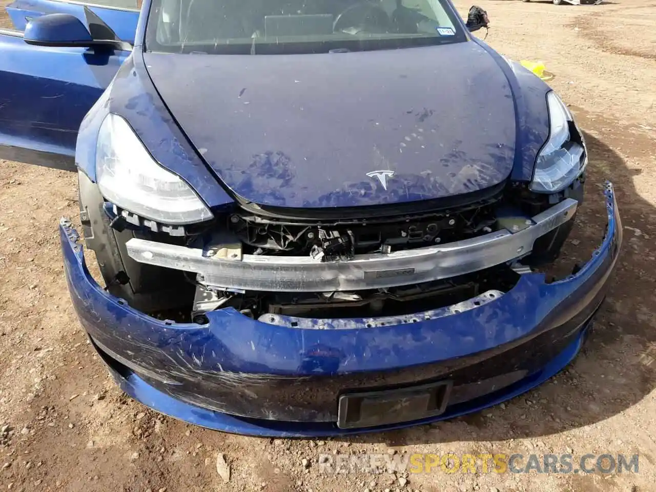 9 Photograph of a damaged car 5YJ3E1EAXKF357700 TESLA MODEL 3 2019