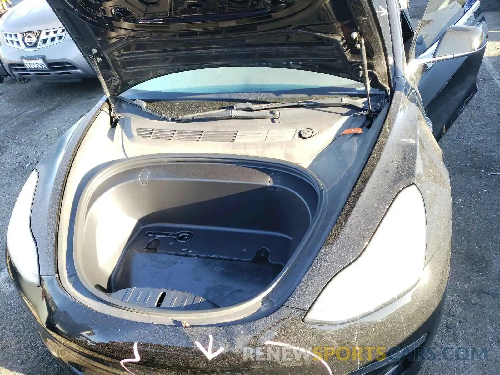 7 Photograph of a damaged car 5YJ3E1EAXKF361908 TESLA MODEL 3 2019