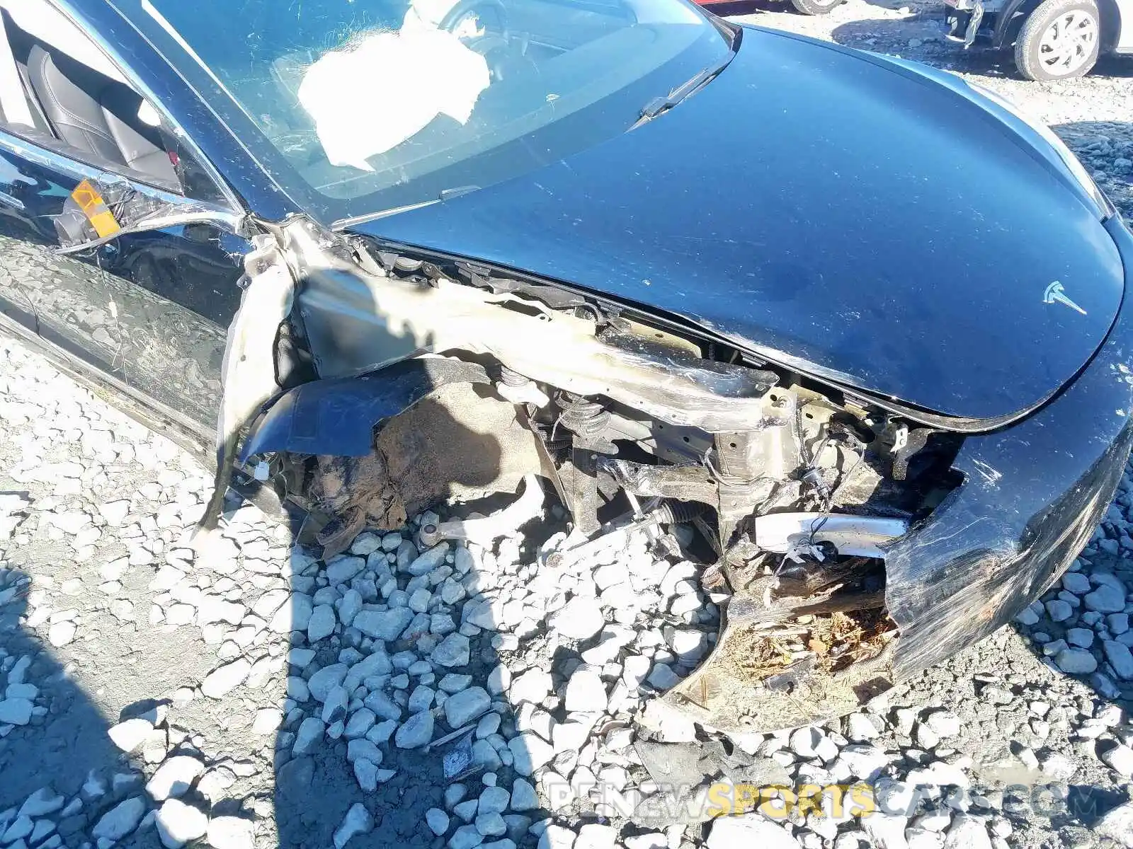 9 Photograph of a damaged car 5YJ3E1EAXKF395119 TESLA MODEL 3 2019