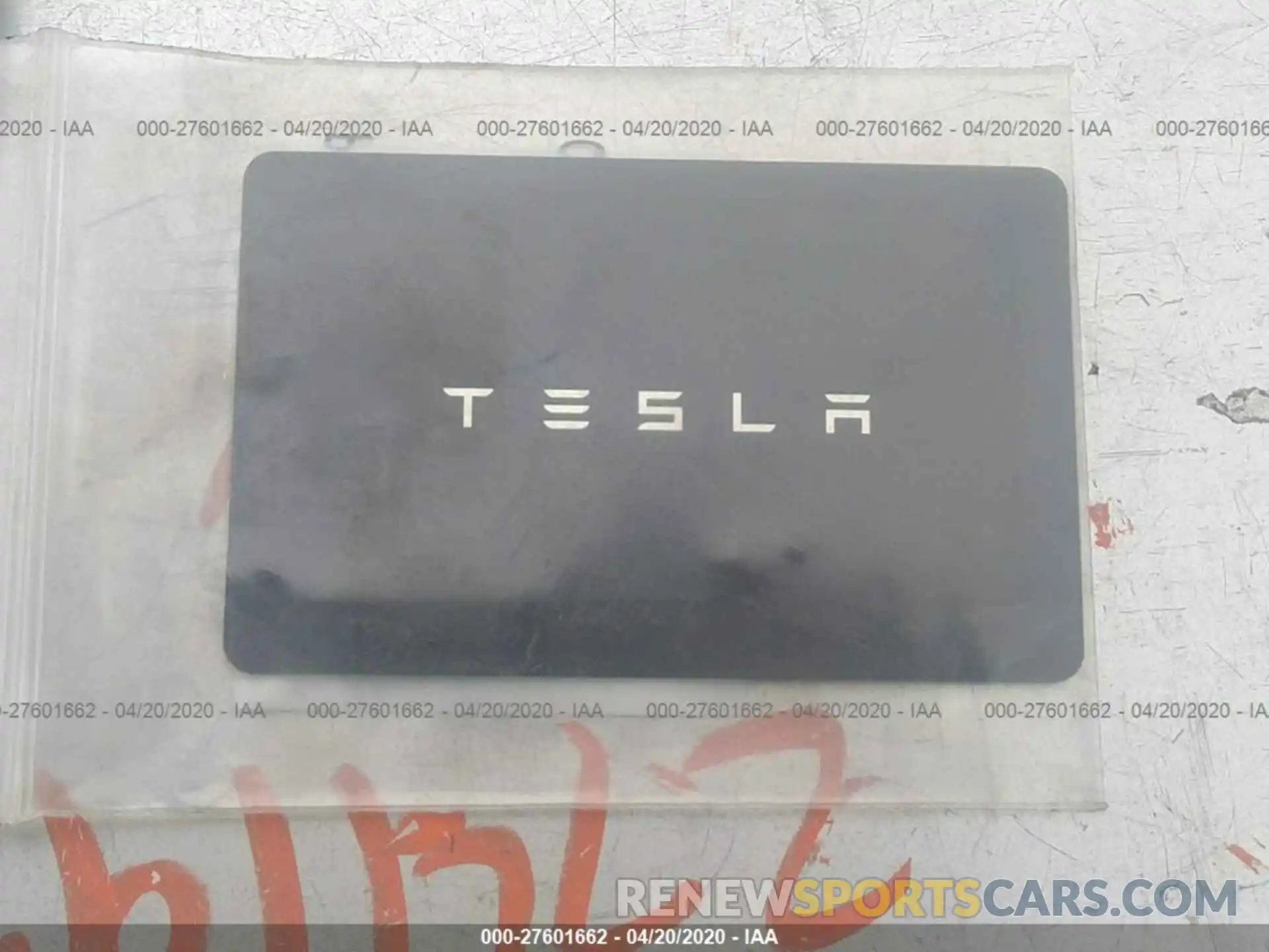 11 Photograph of a damaged car 5YJ3E1EAXKF396951 TESLA MODEL 3 2019