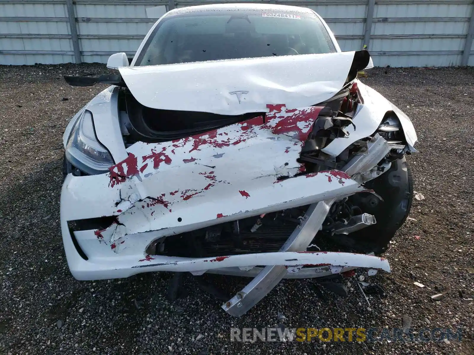 9 Photograph of a damaged car 5YJ3E1EAXKF397145 TESLA MODEL 3 2019