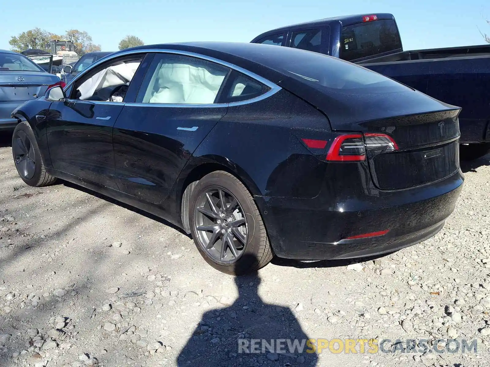 3 Photograph of a damaged car 5YJ3E1EAXKF398716 TESLA MODEL 3 2019