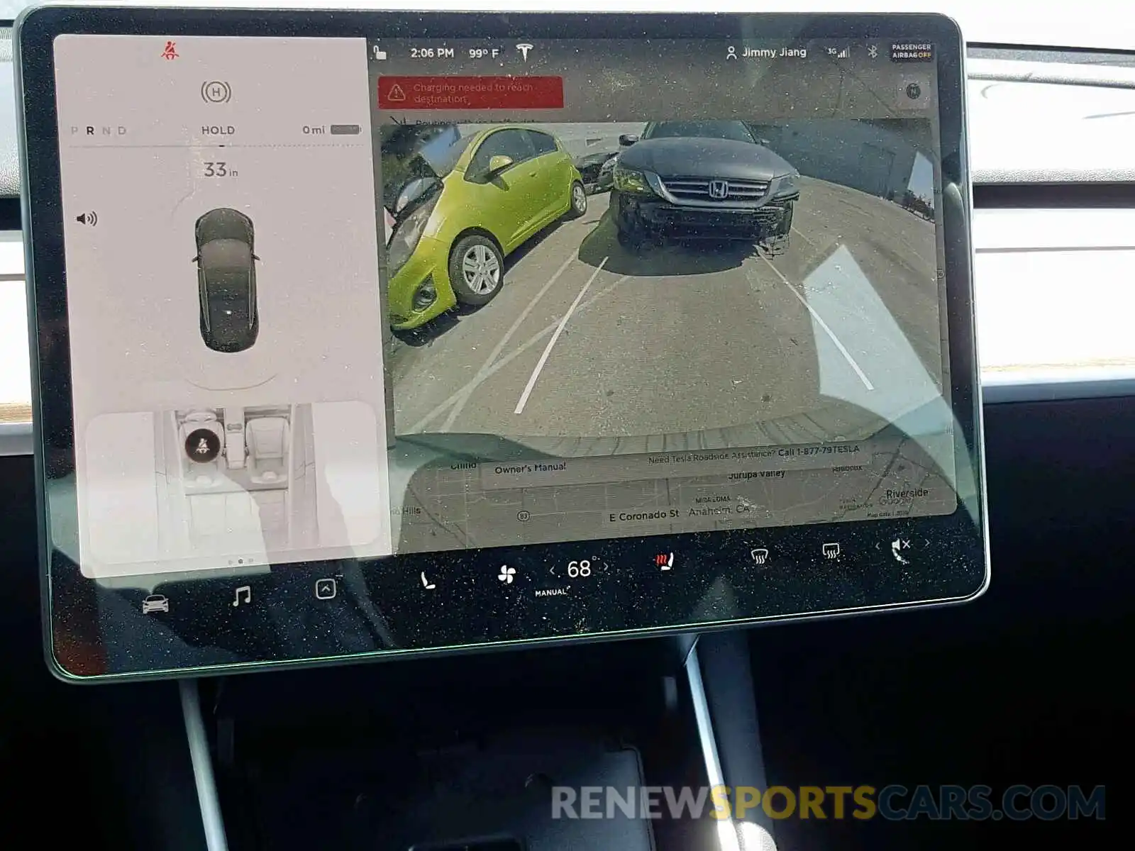 9 Photograph of a damaged car 5YJ3E1EAXKF398828 TESLA MODEL 3 2019