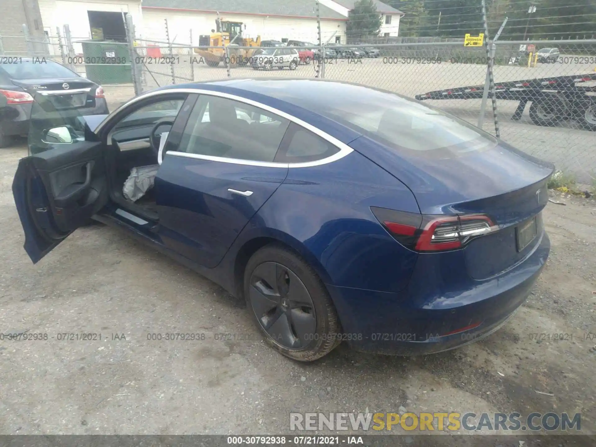 3 Photograph of a damaged car 5YJ3E1EAXKF400691 TESLA MODEL 3 2019