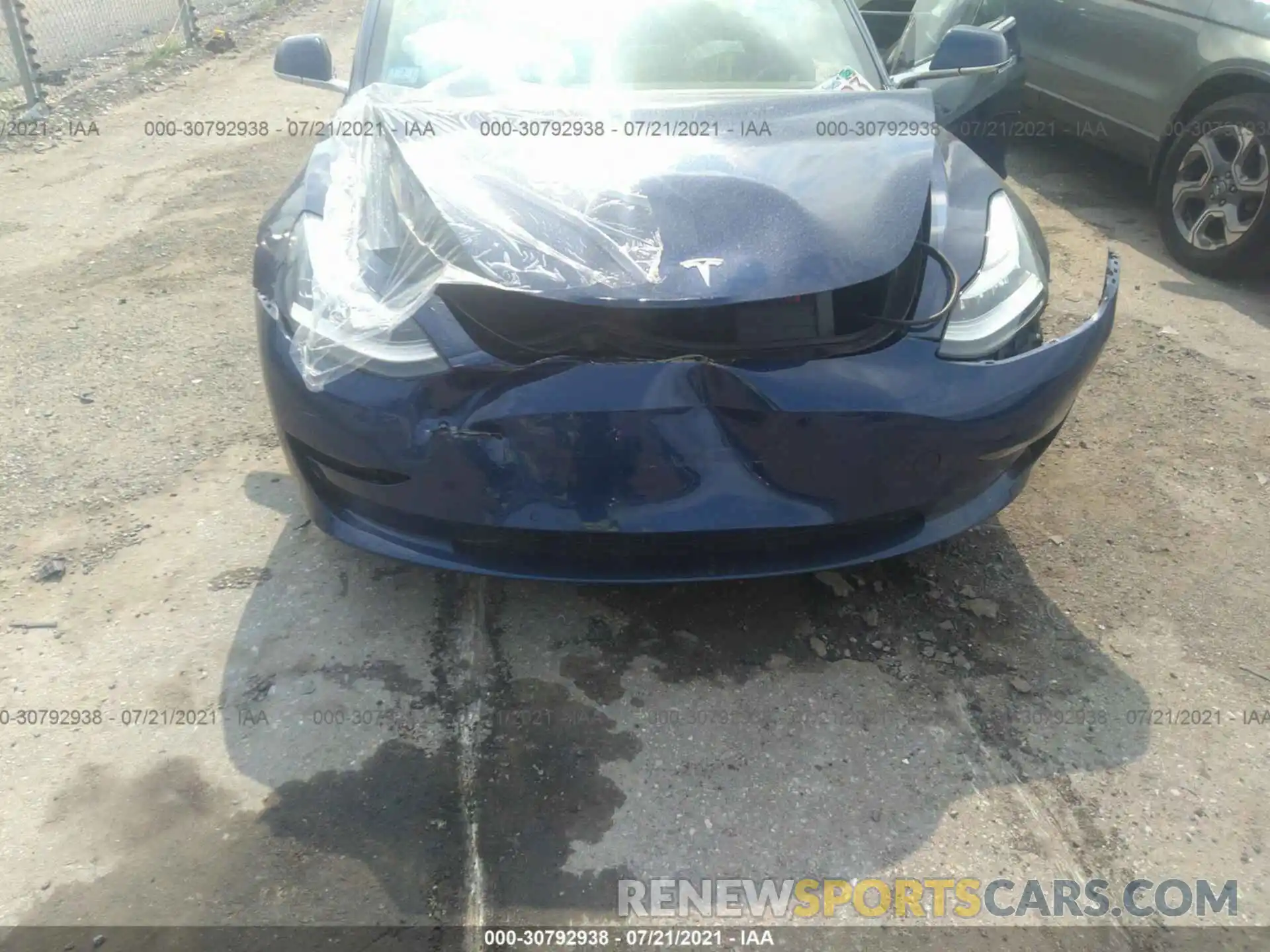 6 Photograph of a damaged car 5YJ3E1EAXKF400691 TESLA MODEL 3 2019