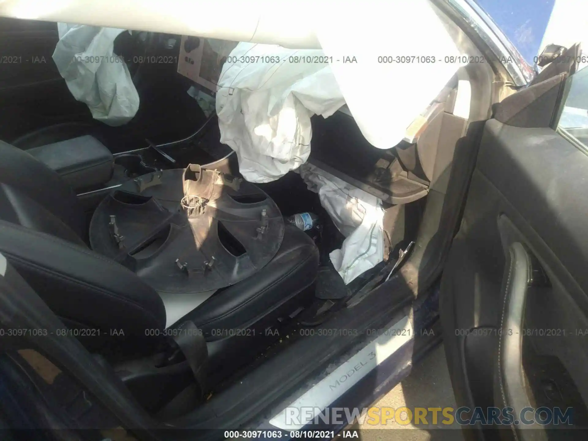 5 Photograph of a damaged car 5YJ3E1EAXKF401002 TESLA MODEL 3 2019