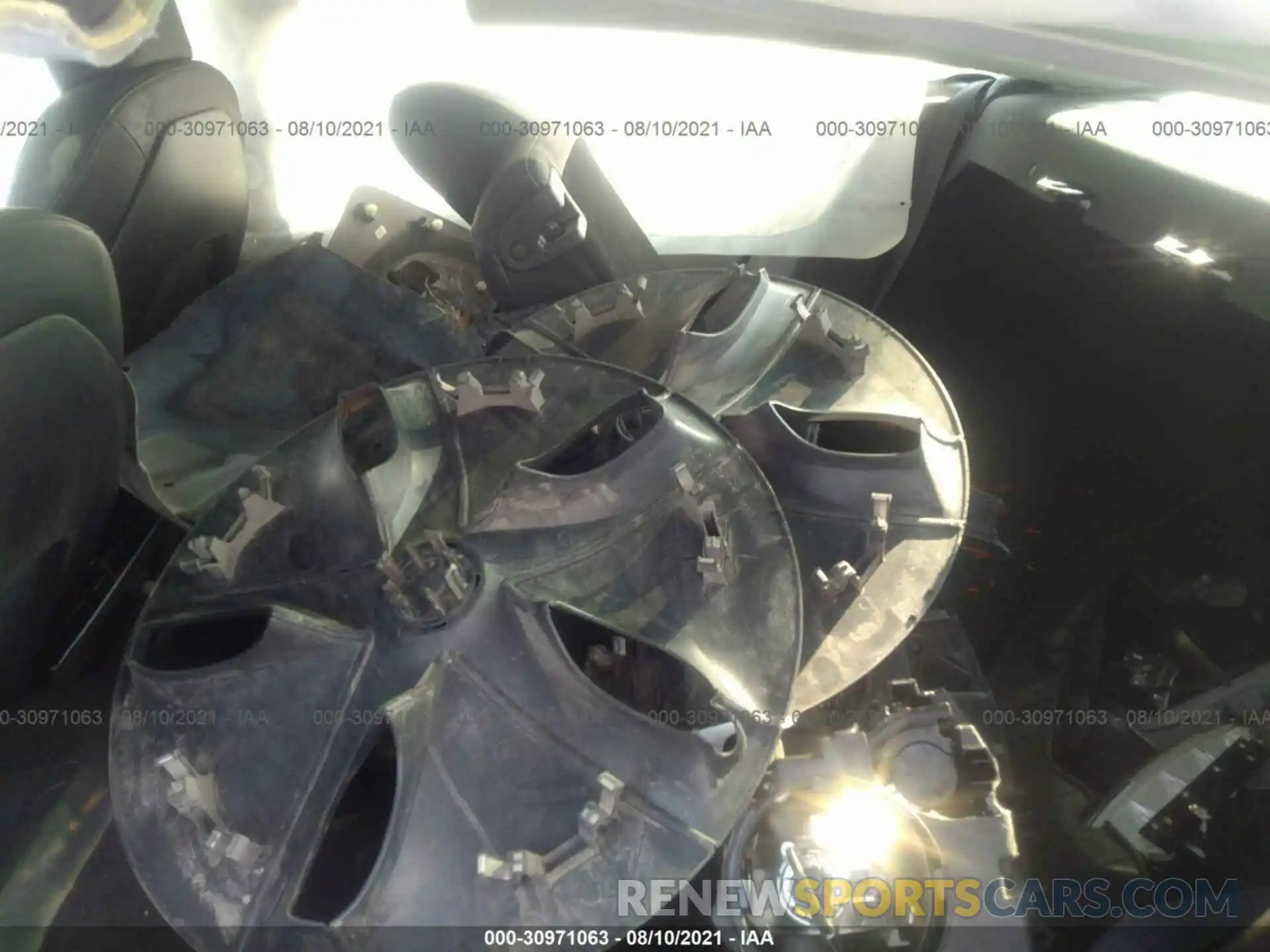 8 Photograph of a damaged car 5YJ3E1EAXKF401002 TESLA MODEL 3 2019