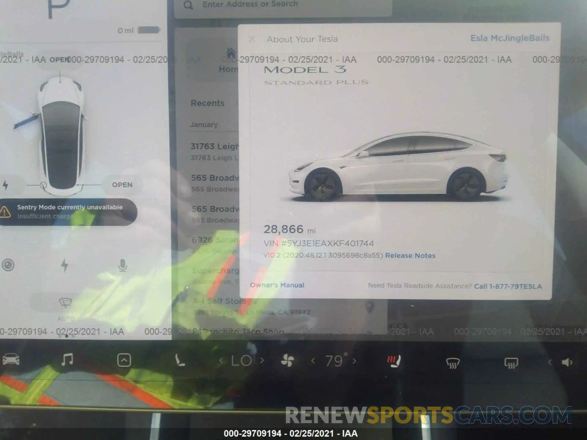 7 Photograph of a damaged car 5YJ3E1EAXKF401744 TESLA MODEL 3 2019