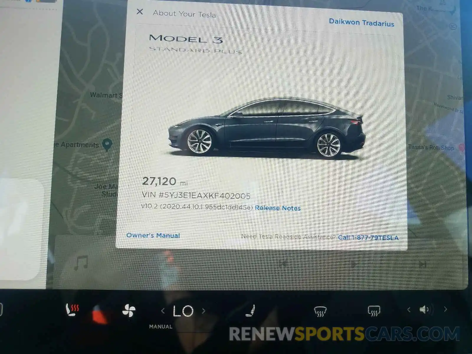 8 Фотография поврежденного автомобиля 5YJ3E1EAXKF402005 TESLA MODEL 3 2019