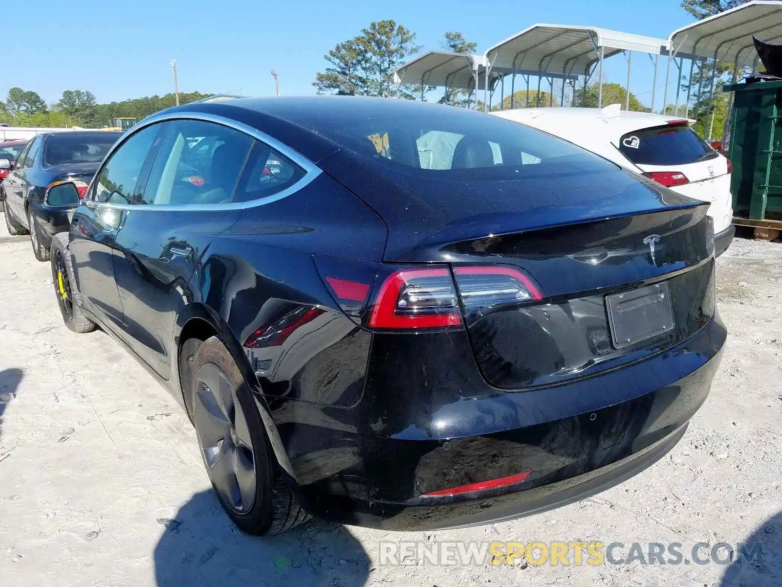 3 Photograph of a damaged car 5YJ3E1EAXKF410251 TESLA MODEL 3 2019