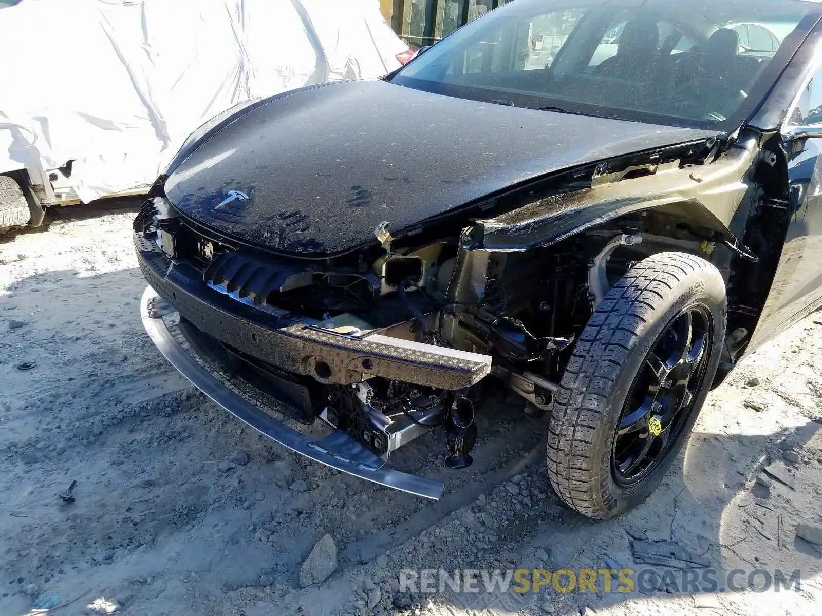 9 Photograph of a damaged car 5YJ3E1EAXKF410251 TESLA MODEL 3 2019