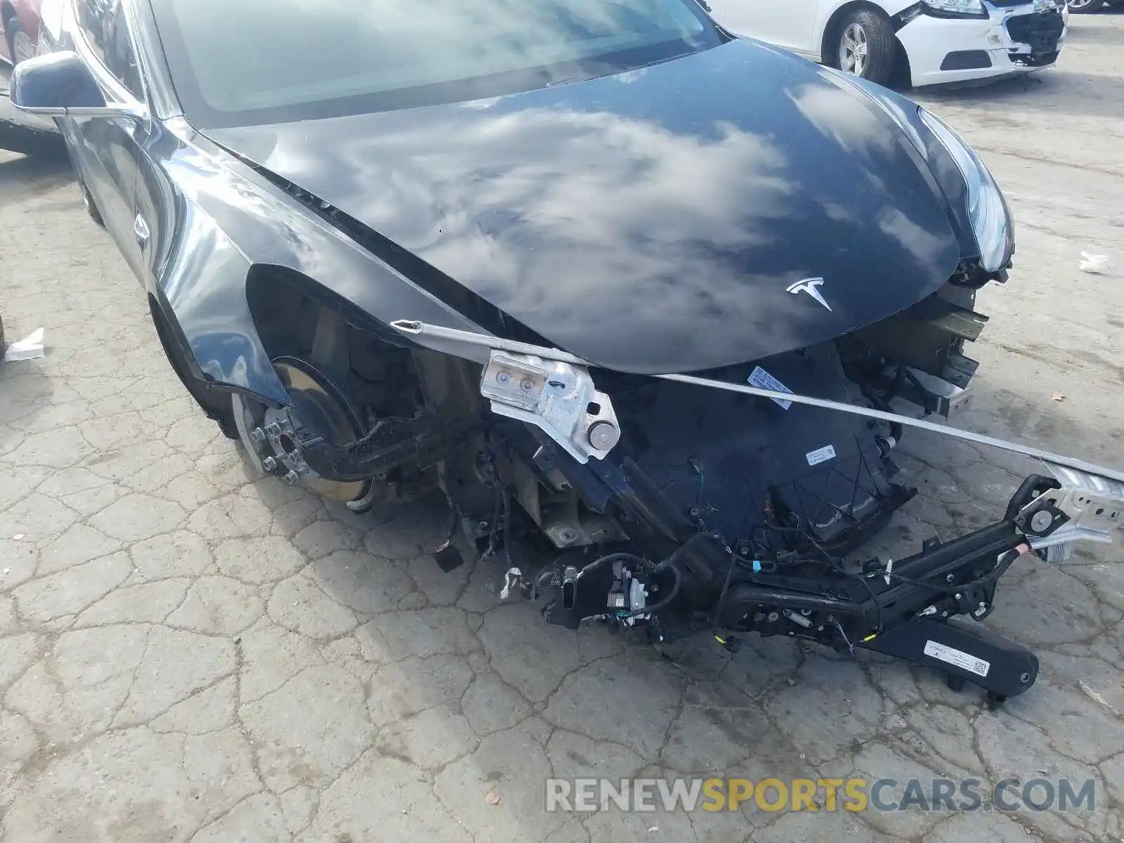 9 Photograph of a damaged car 5YJ3E1EAXKF410346 TESLA MODEL 3 2019