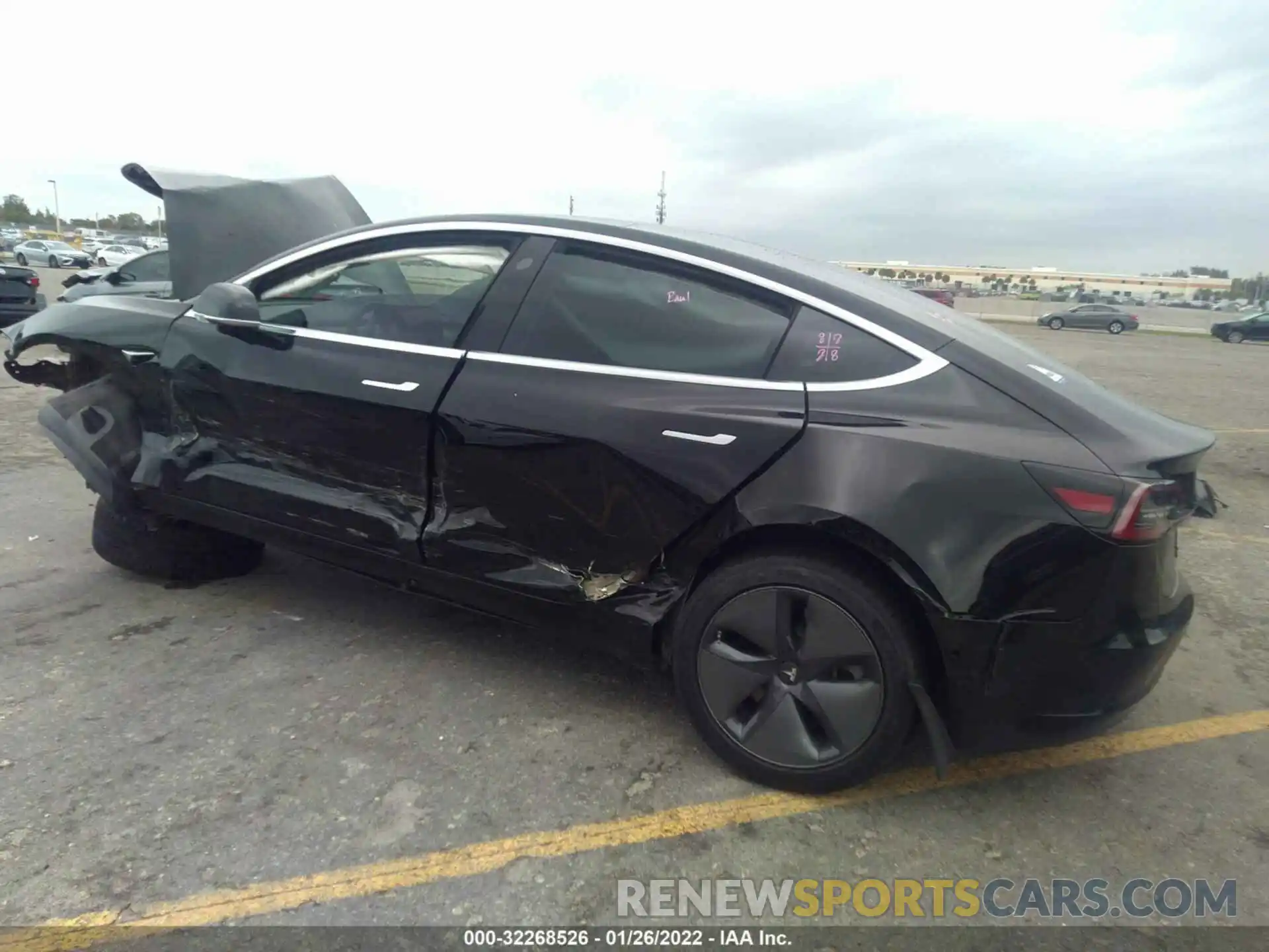 3 Photograph of a damaged car 5YJ3E1EAXKF410640 TESLA MODEL 3 2019