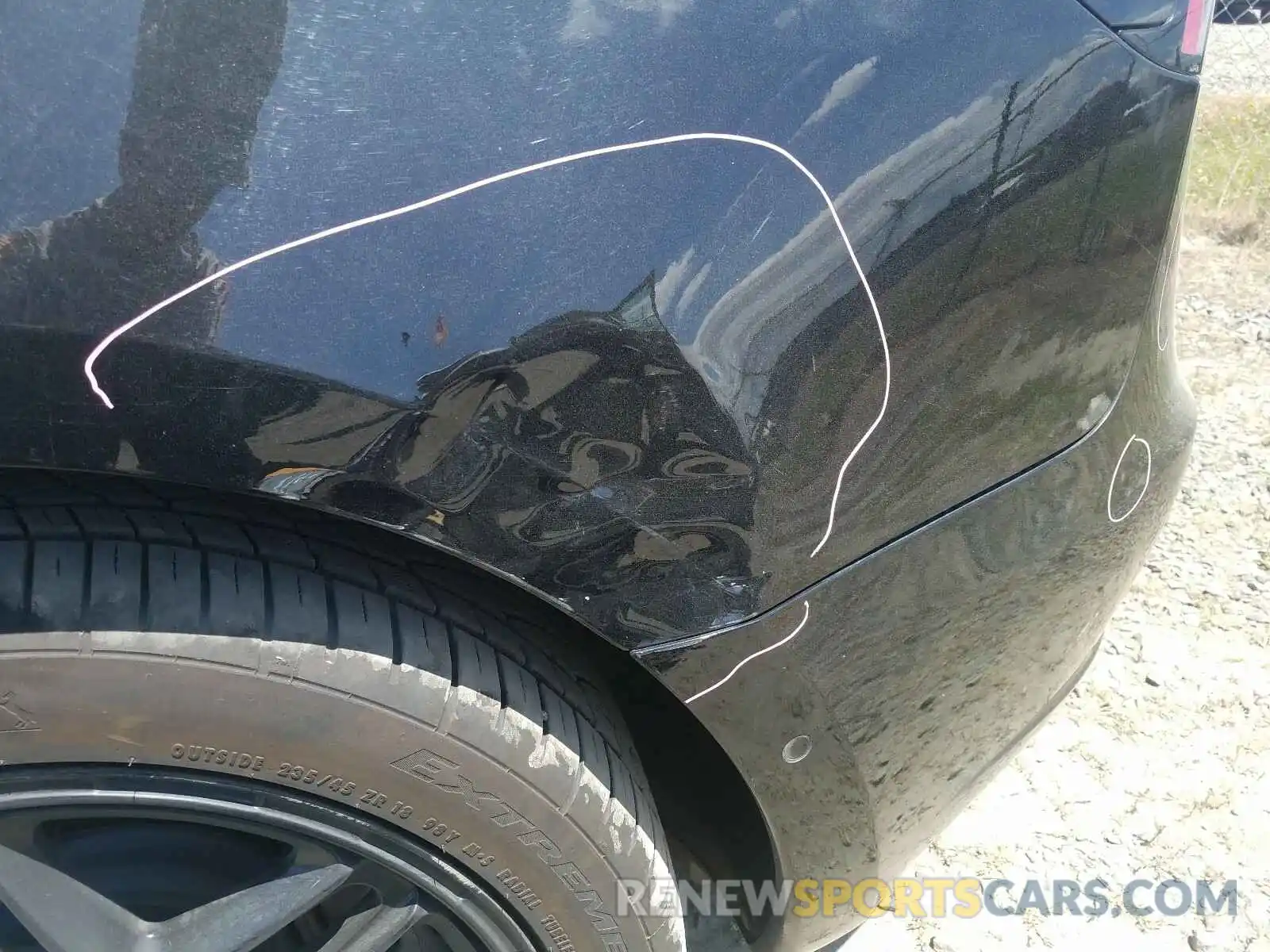 9 Photograph of a damaged car 5YJ3E1EAXKF410802 TESLA MODEL 3 2019