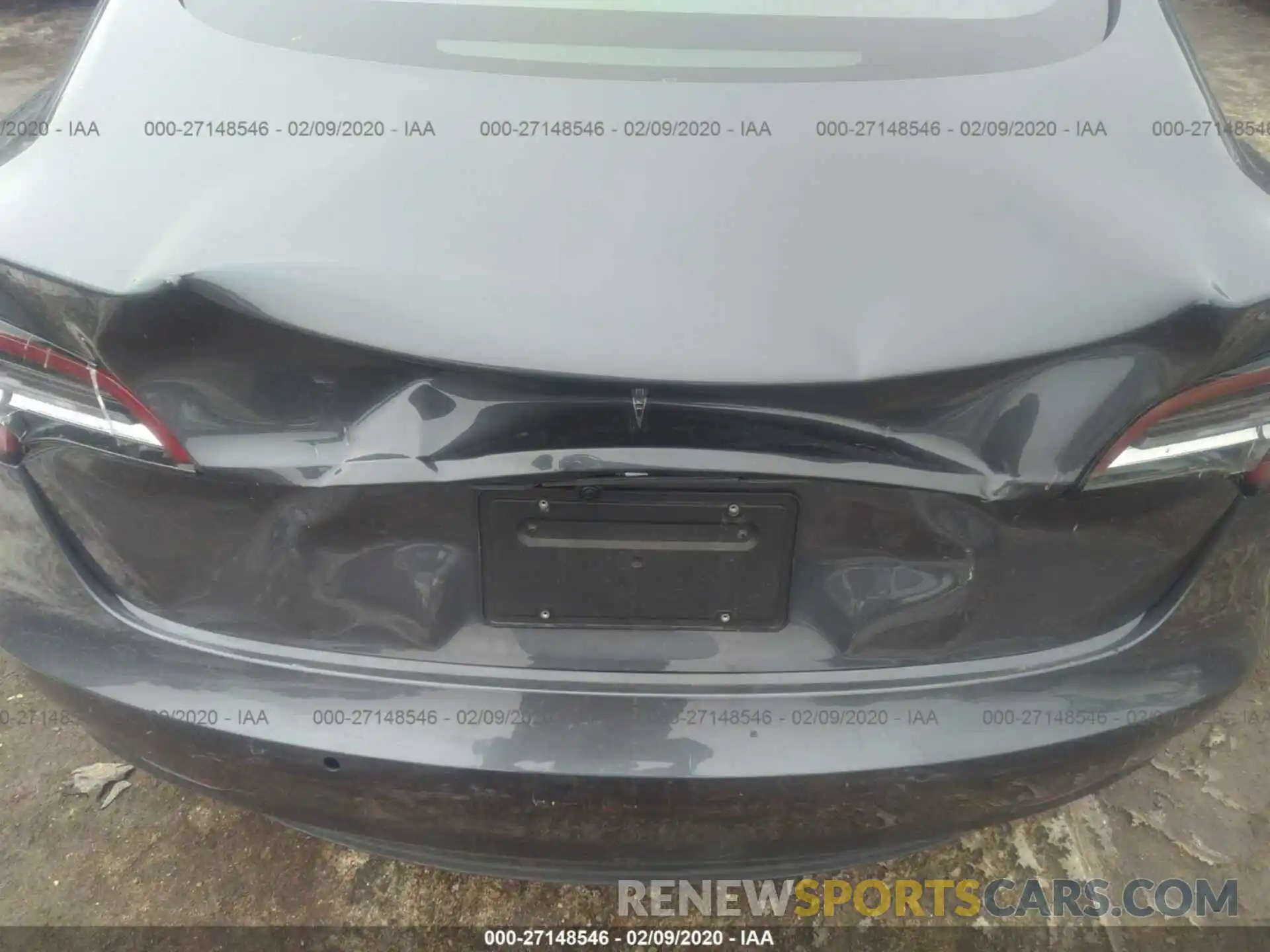 10 Photograph of a damaged car 5YJ3E1EAXKF411108 TESLA MODEL 3 2019