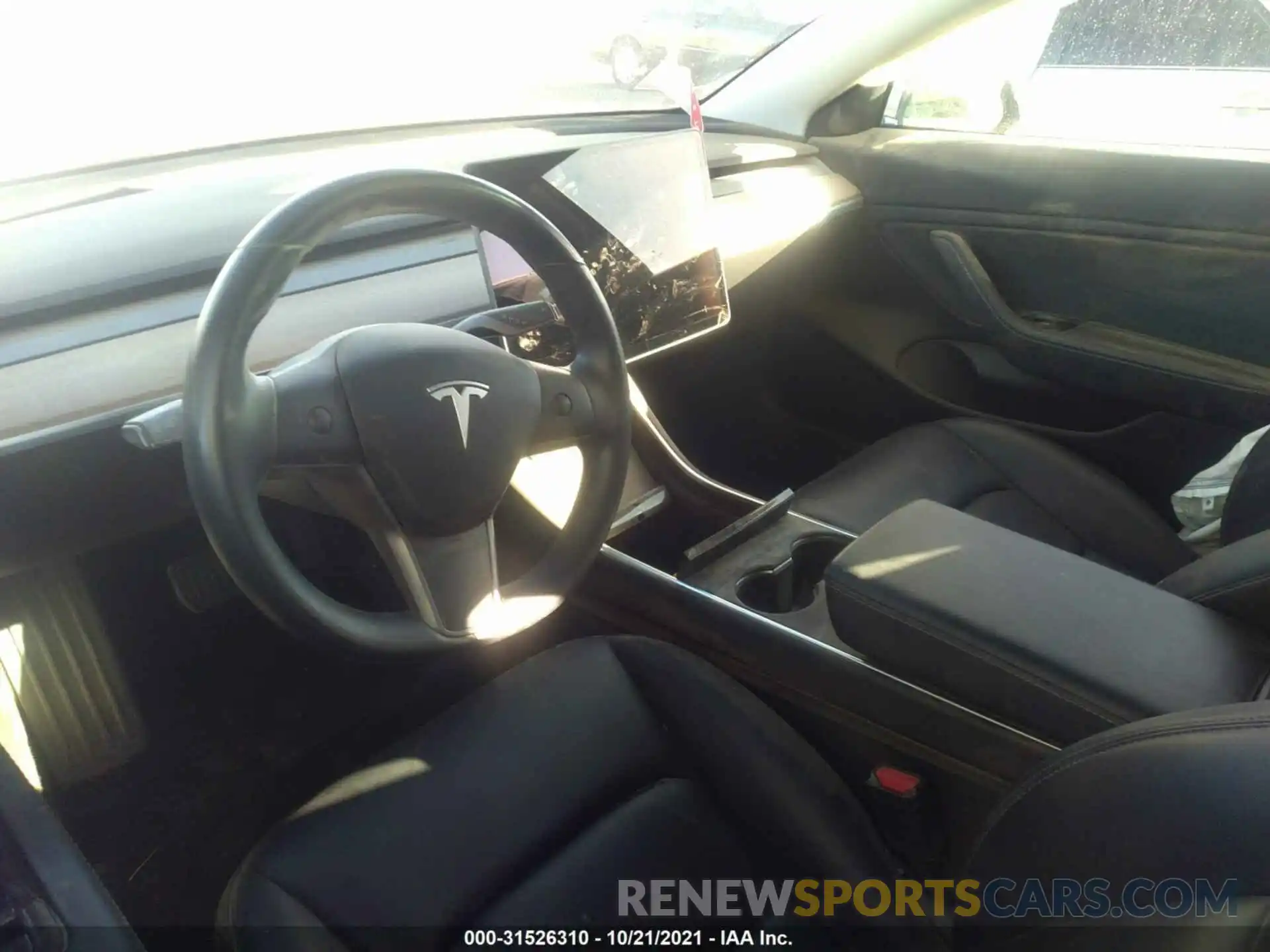 5 Photograph of a damaged car 5YJ3E1EAXKF411223 TESLA MODEL 3 2019