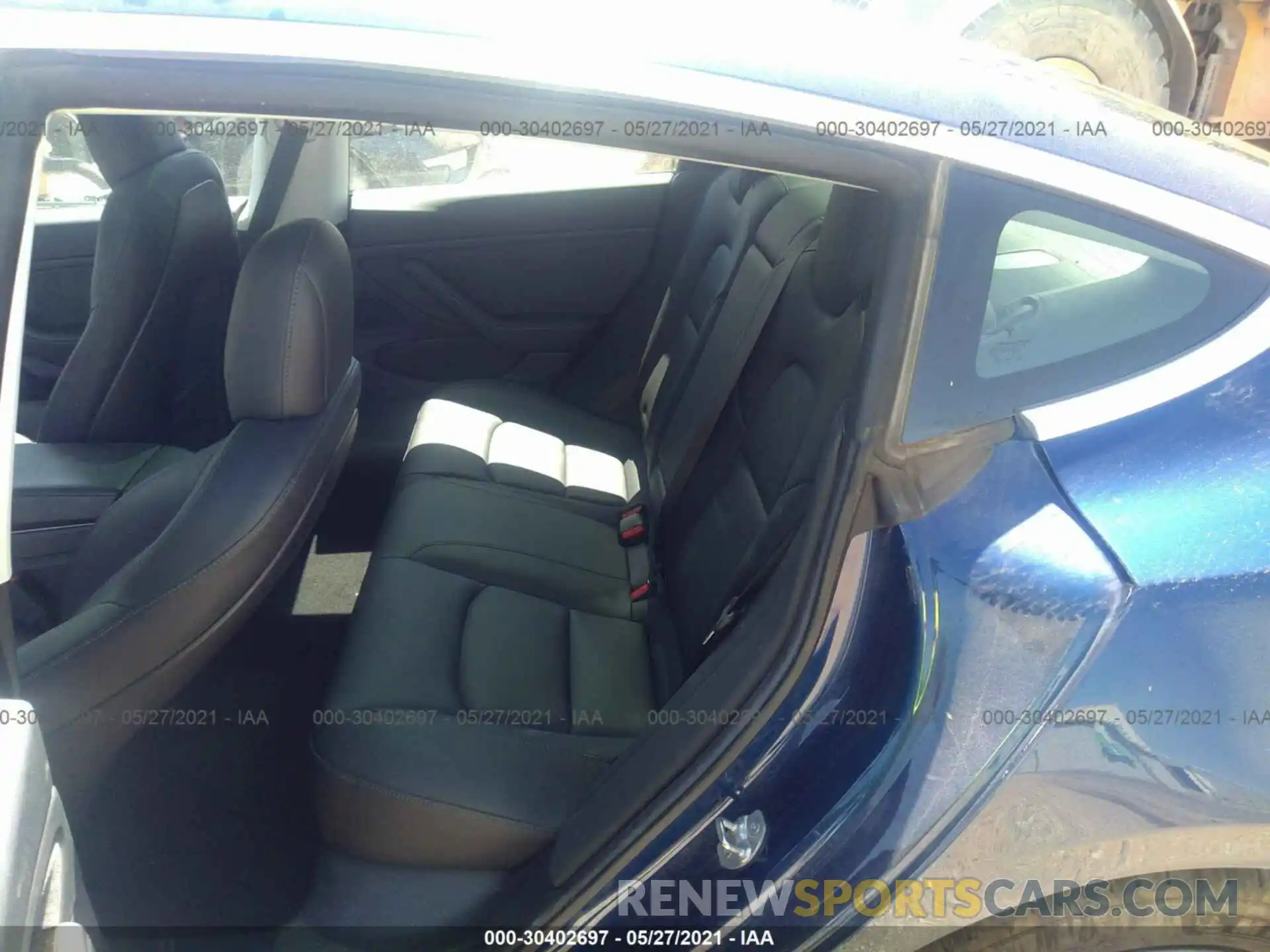 8 Photograph of a damaged car 5YJ3E1EAXKF411657 TESLA MODEL 3 2019