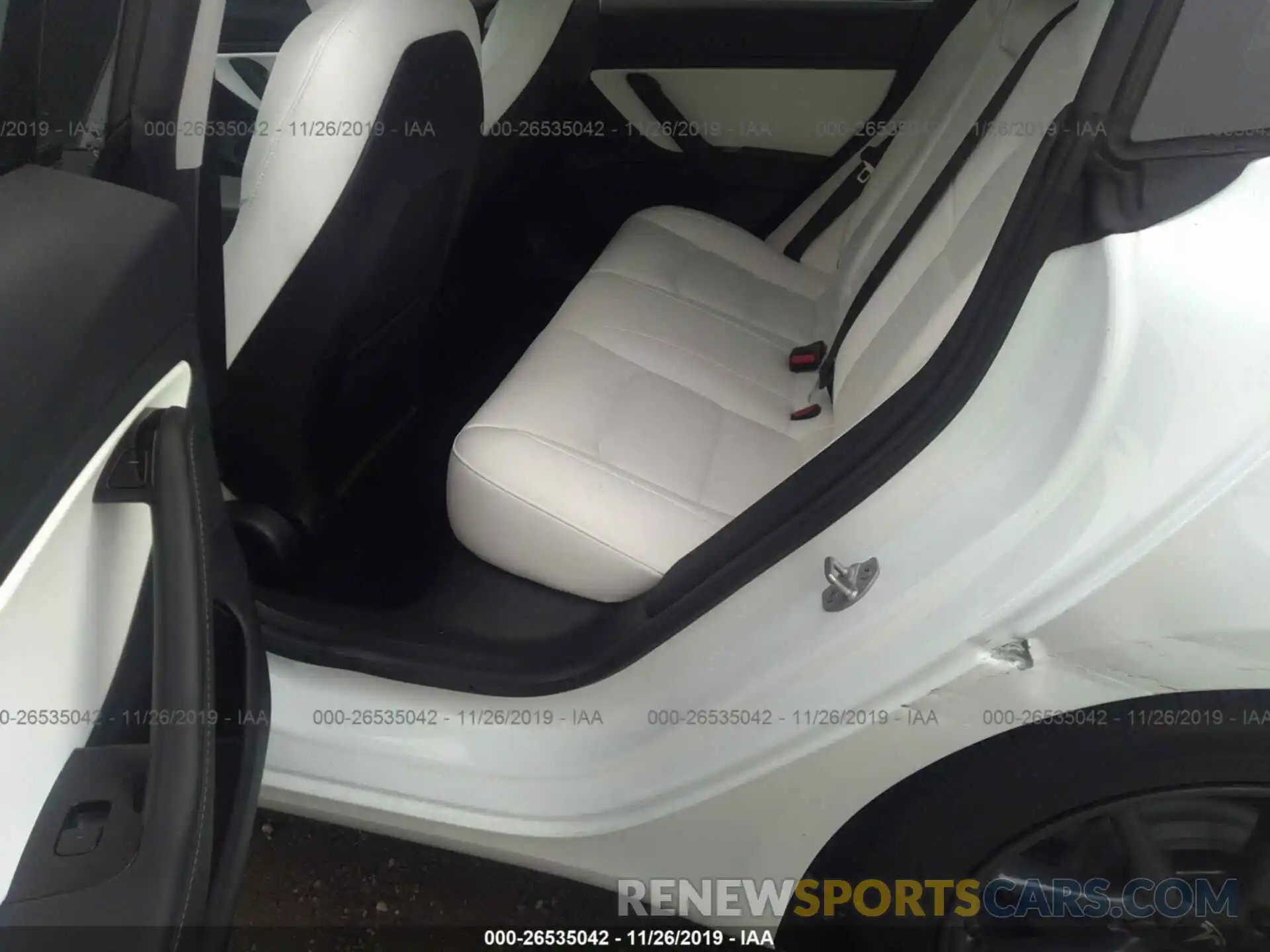 8 Photograph of a damaged car 5YJ3E1EAXKF413148 TESLA MODEL 3 2019