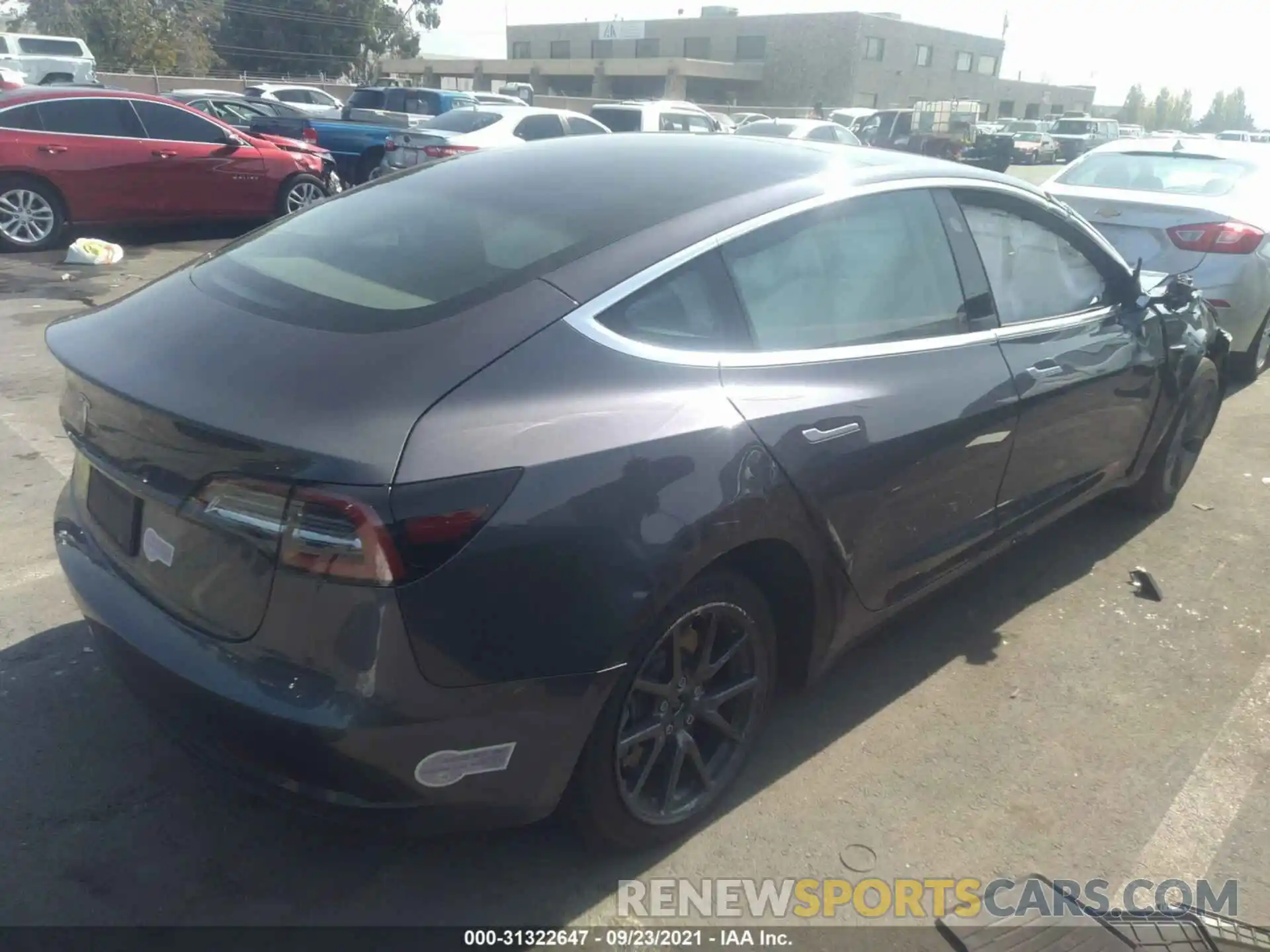 4 Photograph of a damaged car 5YJ3E1EAXKF416230 TESLA MODEL 3 2019