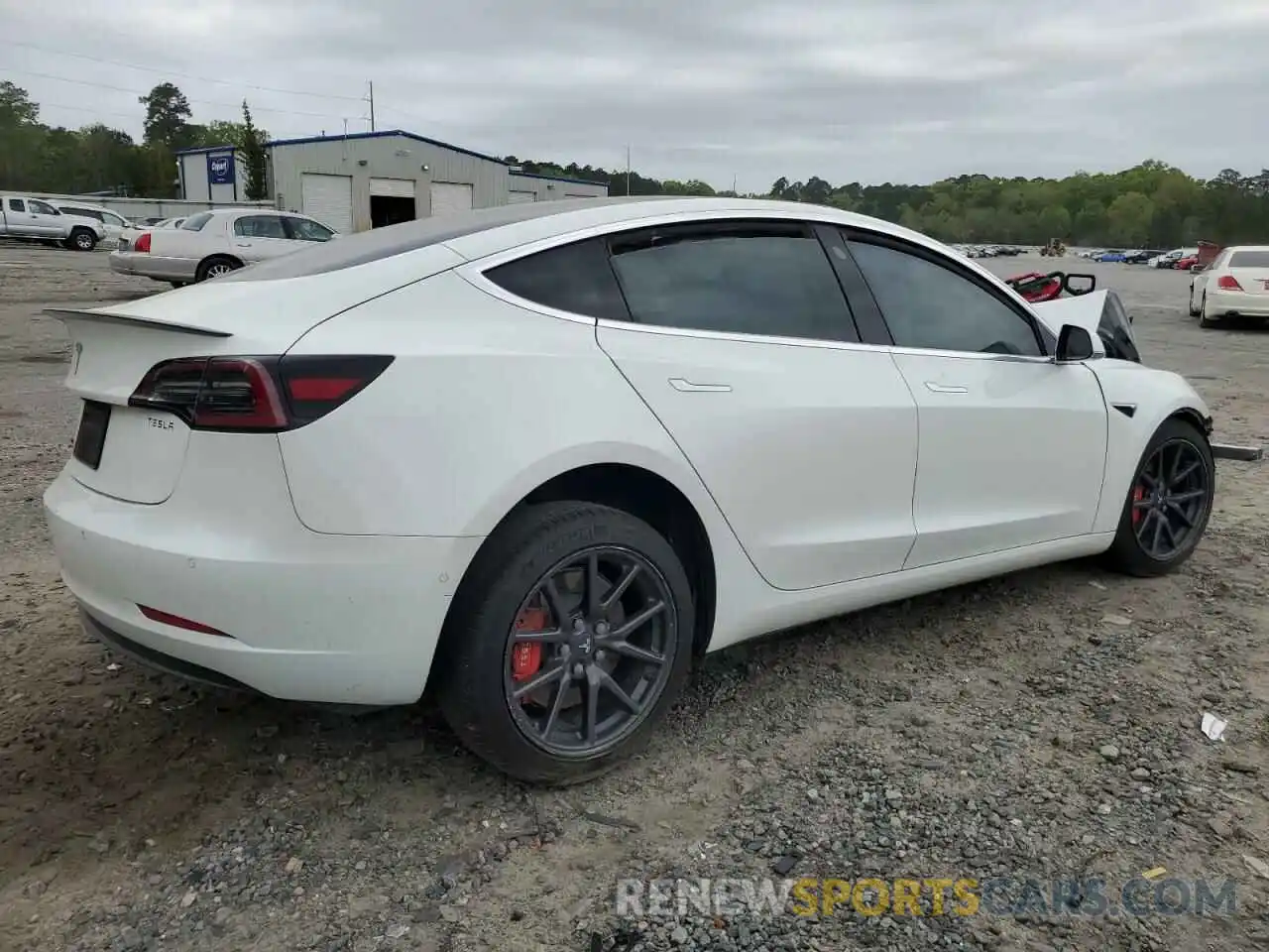 3 Photograph of a damaged car 5YJ3E1EAXKF416874 TESLA MODEL 3 2019