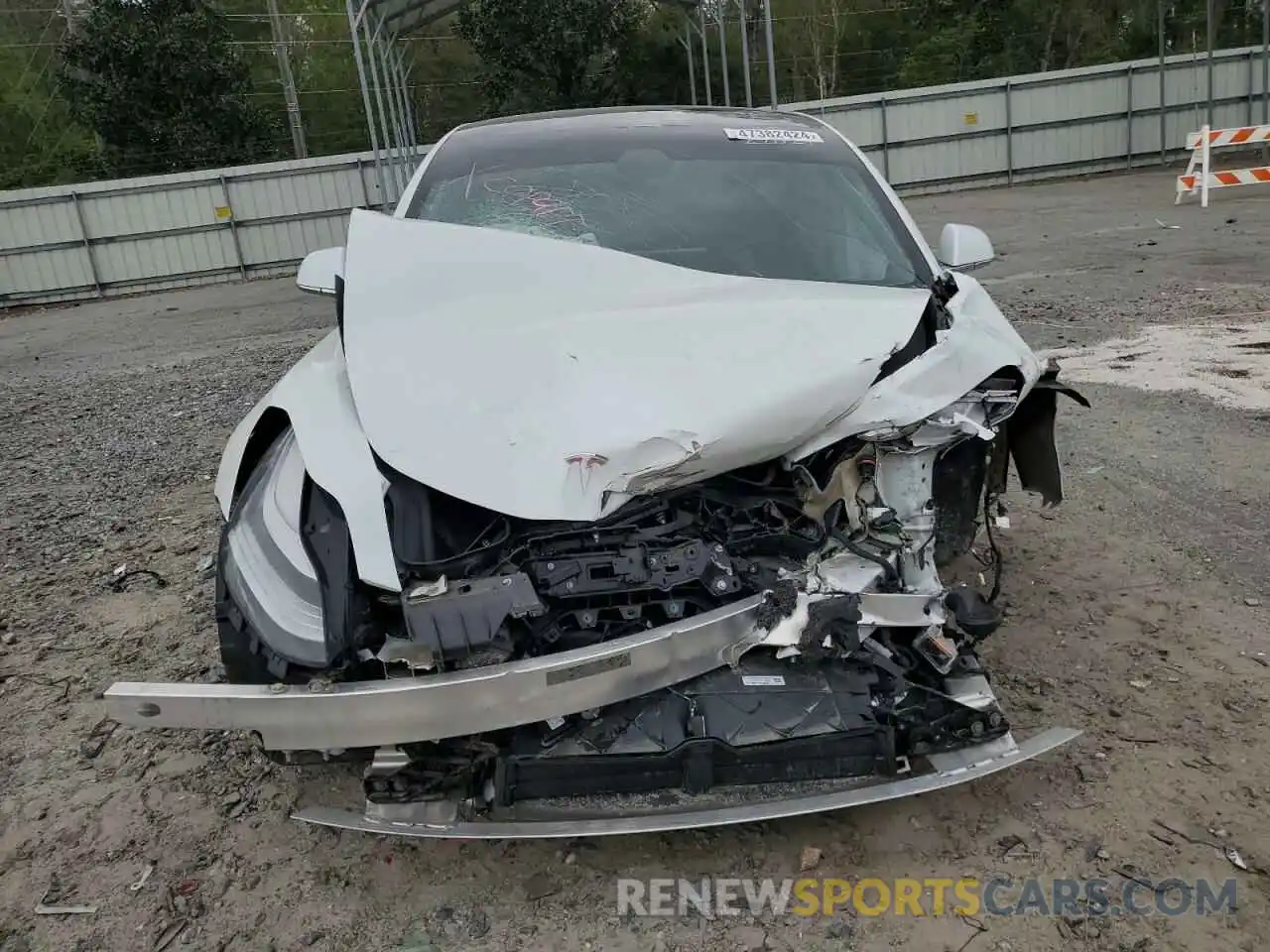 5 Photograph of a damaged car 5YJ3E1EAXKF416874 TESLA MODEL 3 2019