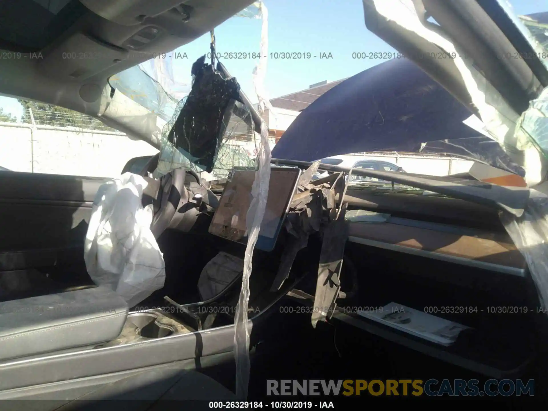 5 Photograph of a damaged car 5YJ3E1EAXKF424991 TESLA MODEL 3 2019