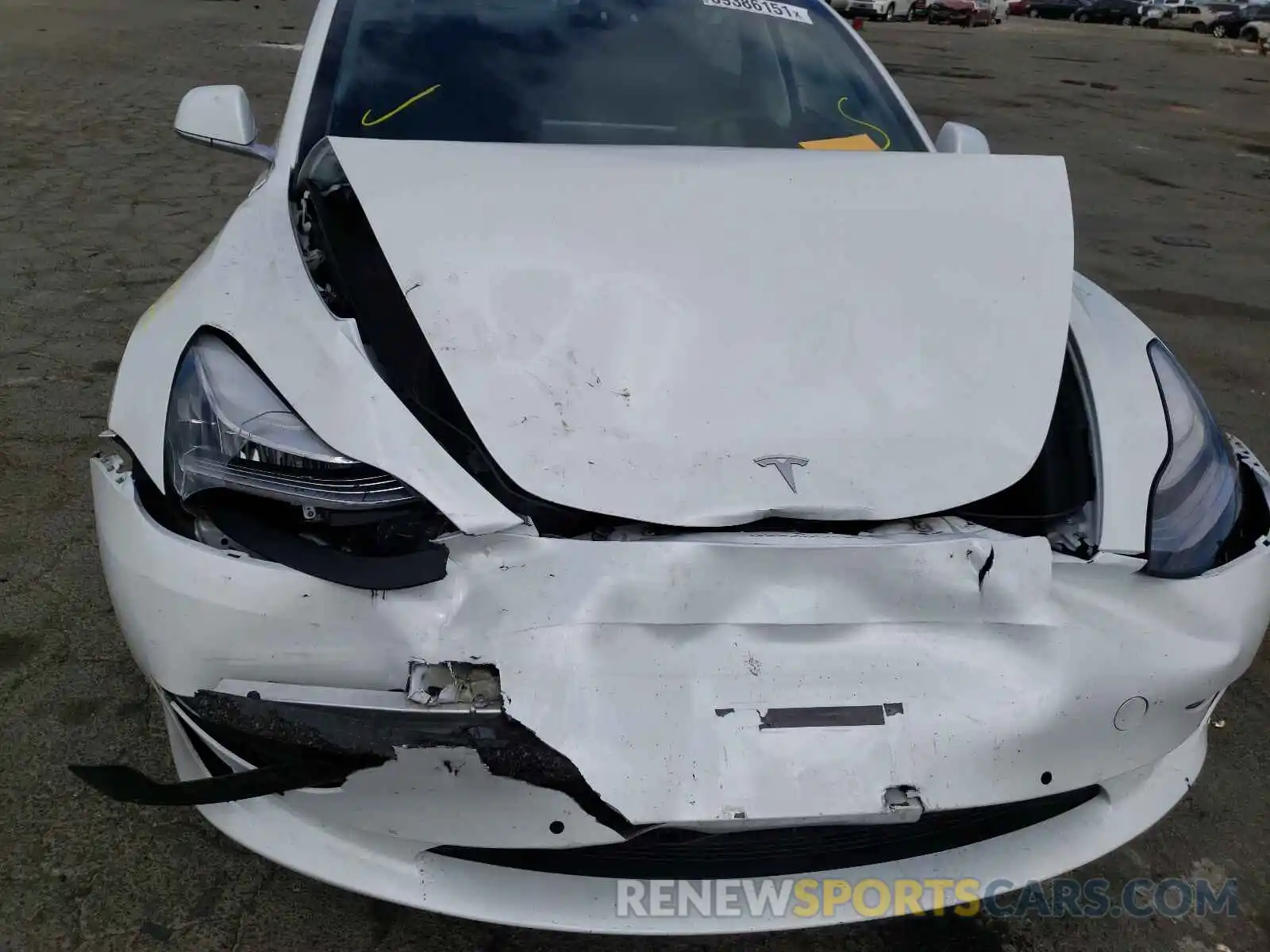 9 Photograph of a damaged car 5YJ3E1EAXKF425154 TESLA MODEL 3 2019