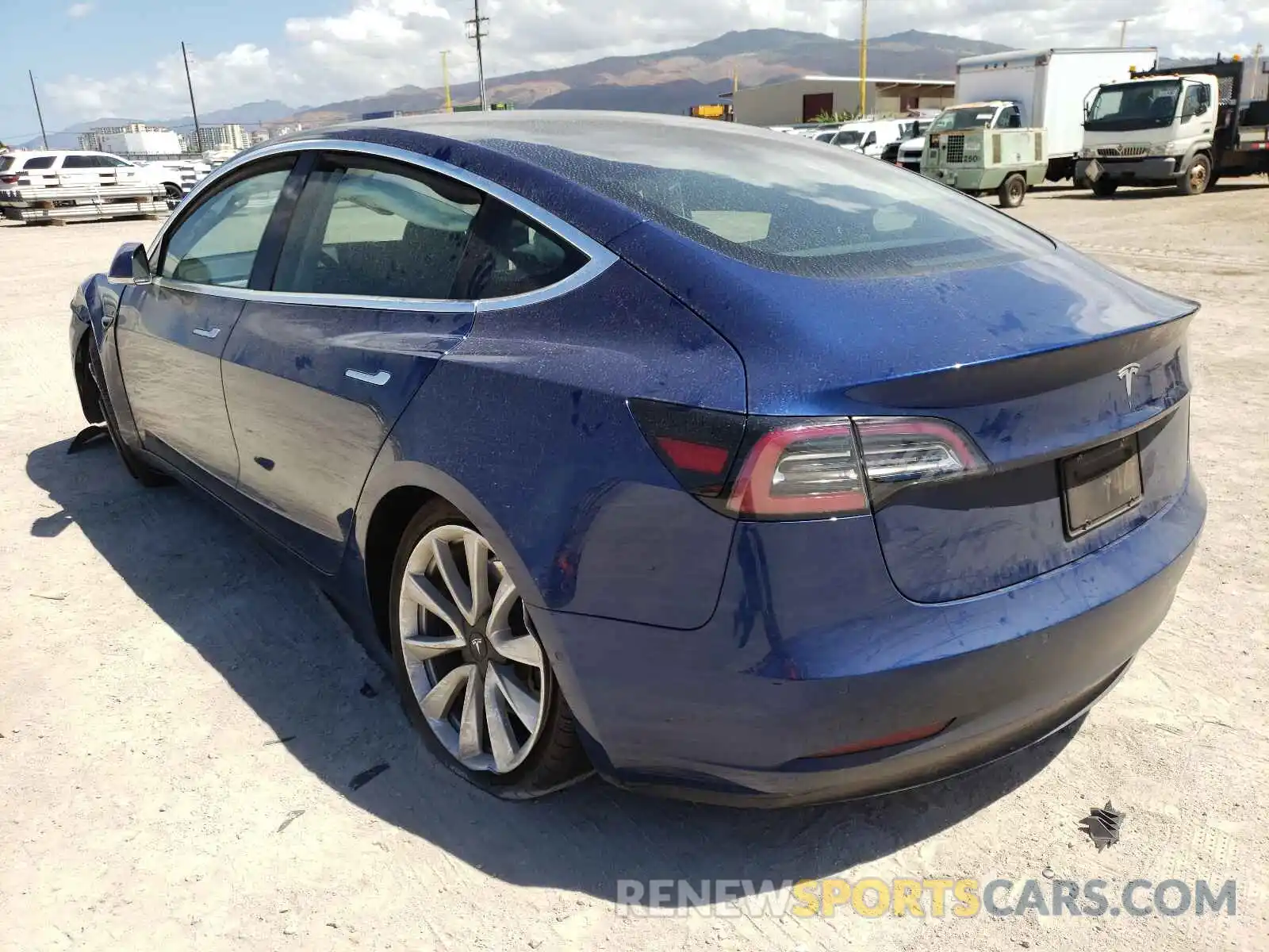 3 Photograph of a damaged car 5YJ3E1EAXKF428457 TESLA MODEL 3 2019